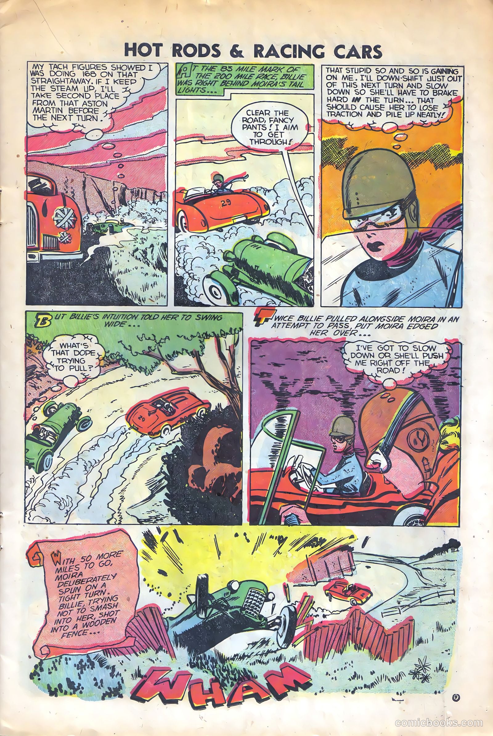 Hot Rods and Racing Cars #11 (1953) — page 15 of 36