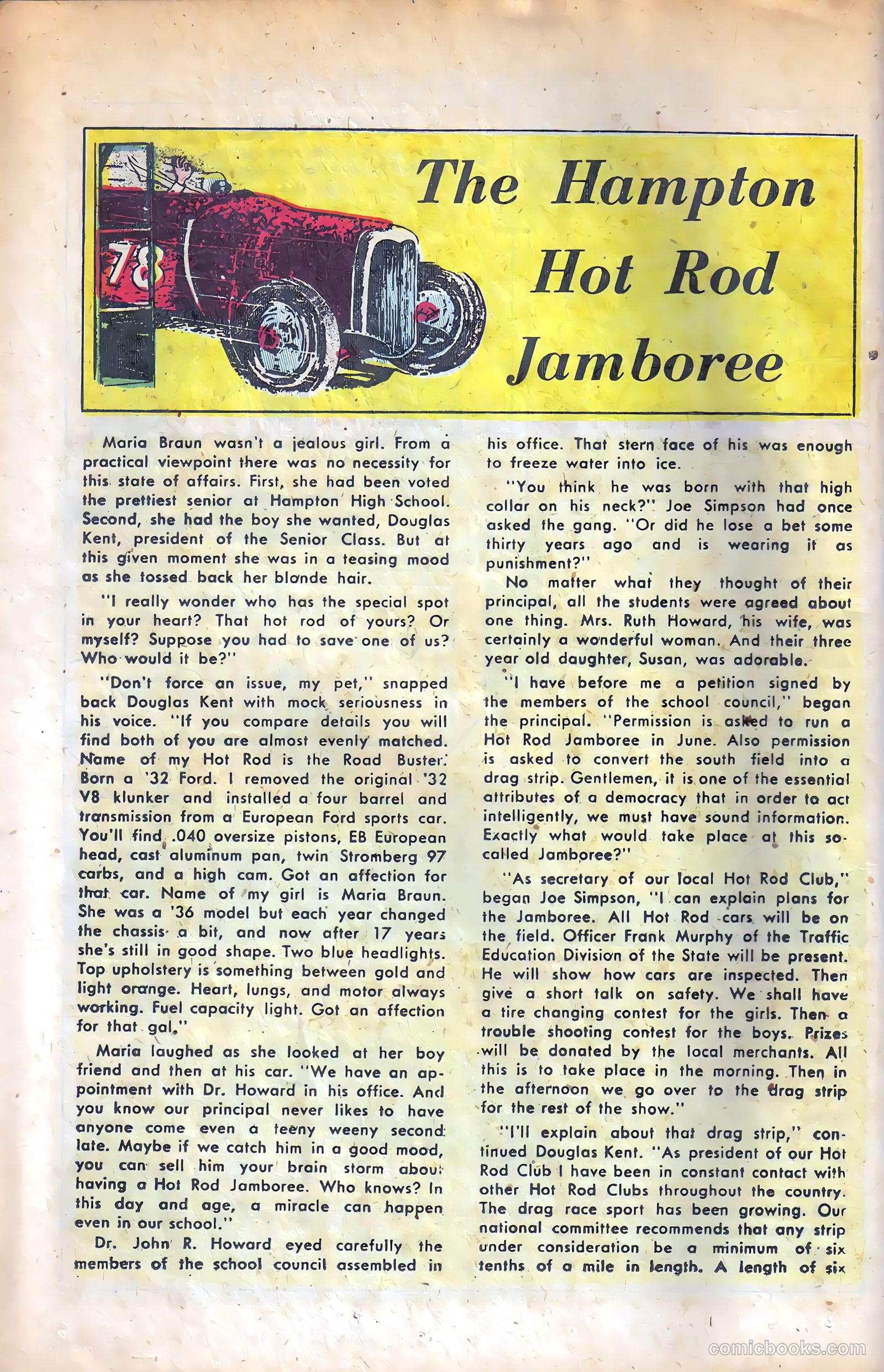 Hot Rods and Racing Cars #11 (1953) — page 20 of 36