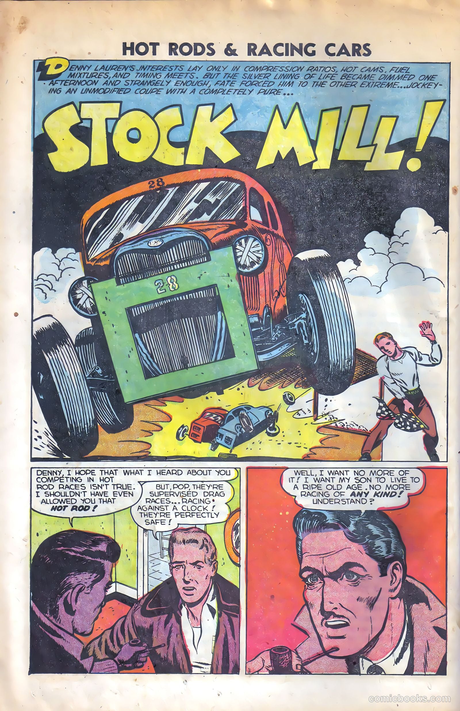 Hot Rods and Racing Cars #11 (1953) — page 22 of 36