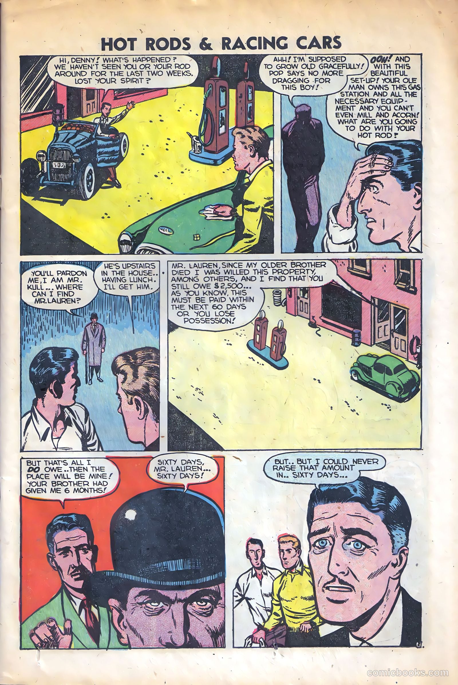 Hot Rods and Racing Cars #11 (1953) — page 23 of 36