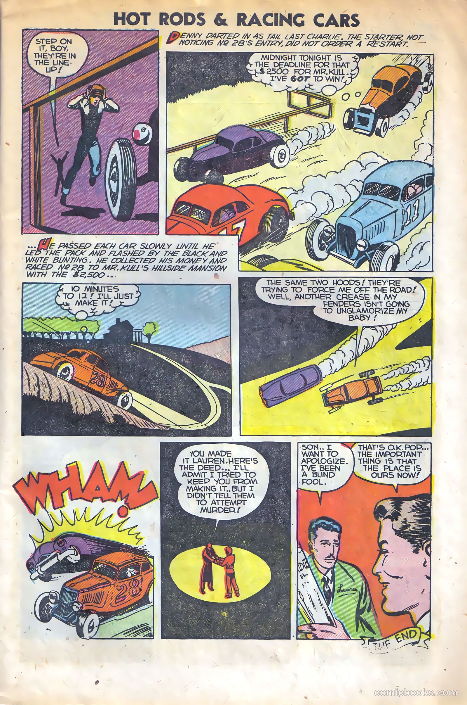 Hot Rods and Racing Cars #11 (1953) — page 27 of 36