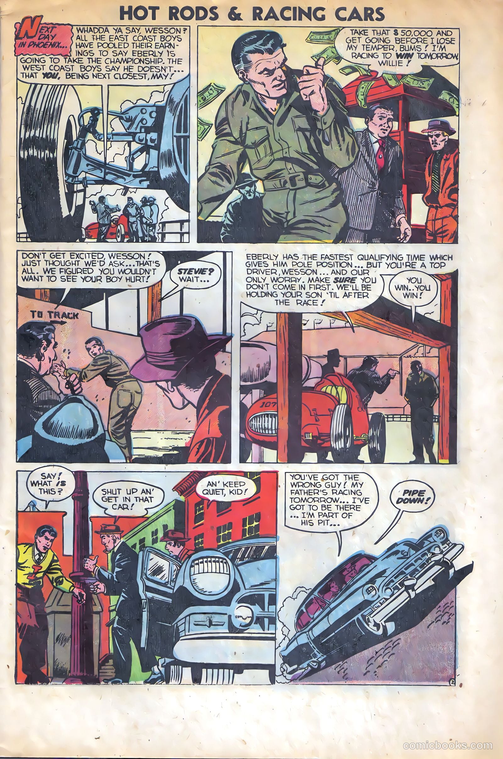Hot Rods and Racing Cars #11 (1953) — page 29 of 36