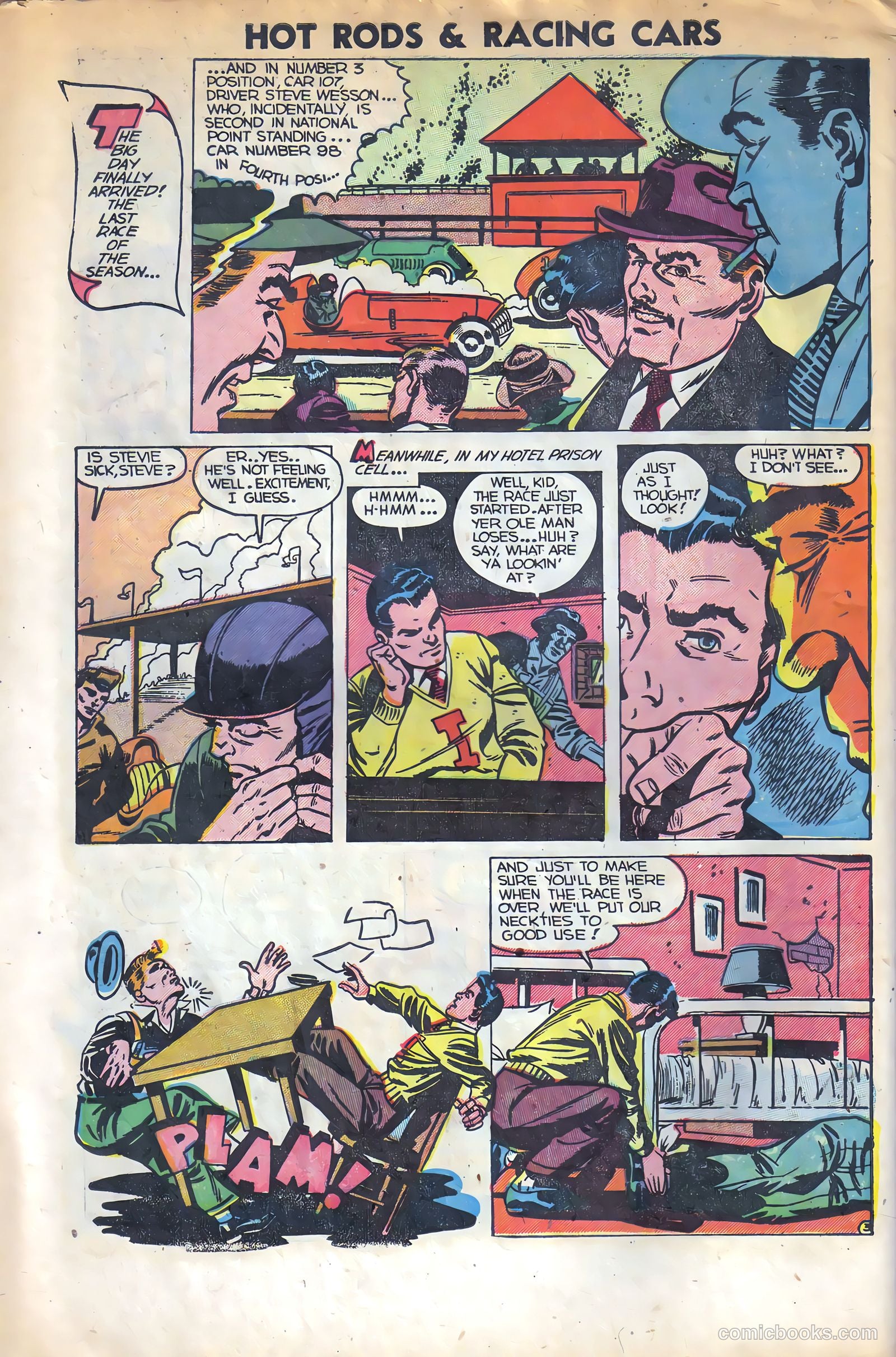 Hot Rods and Racing Cars #11 (1953) — page 30 of 36