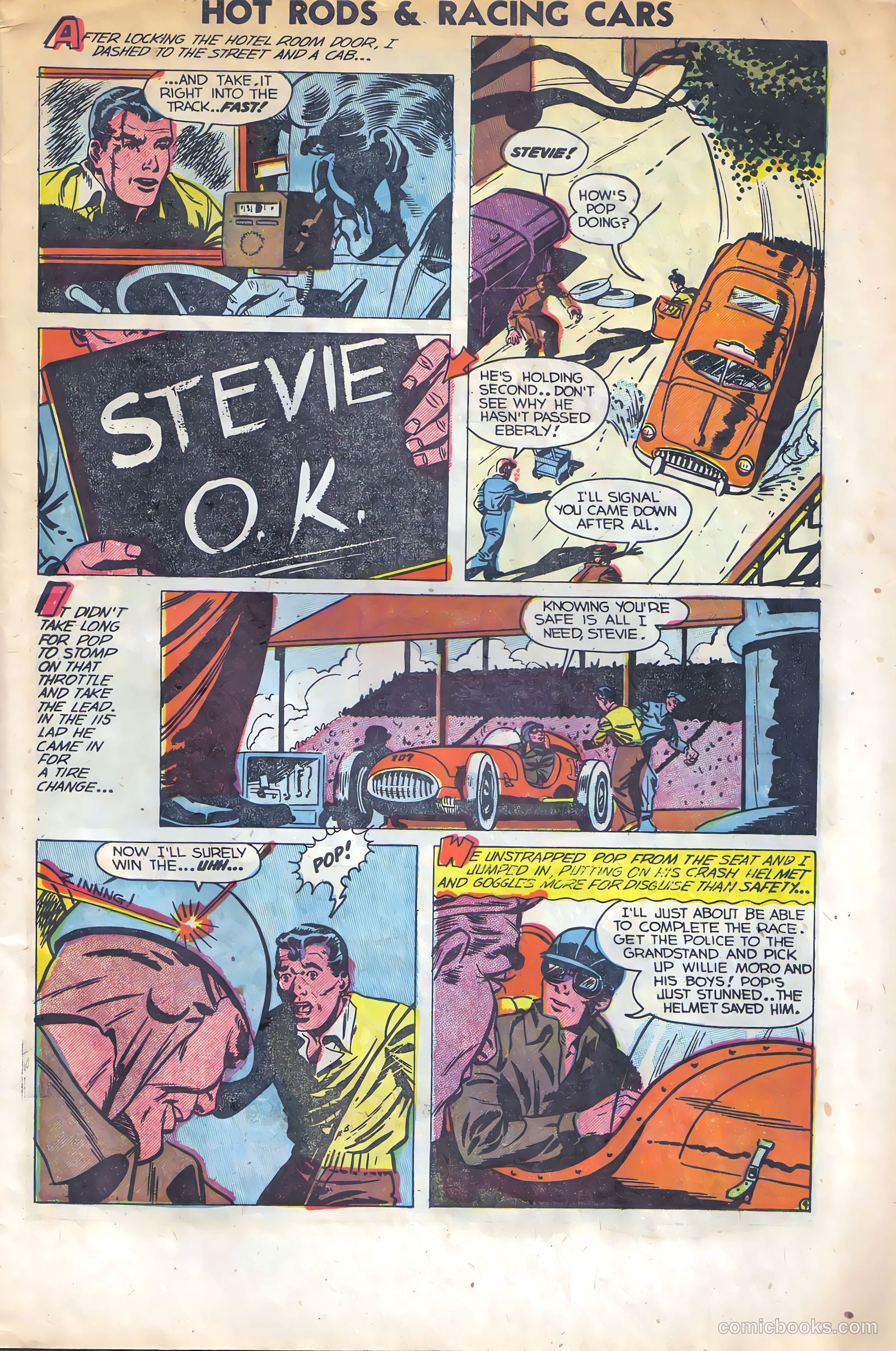 Hot Rods and Racing Cars #11 (1953) — page 31 of 36
