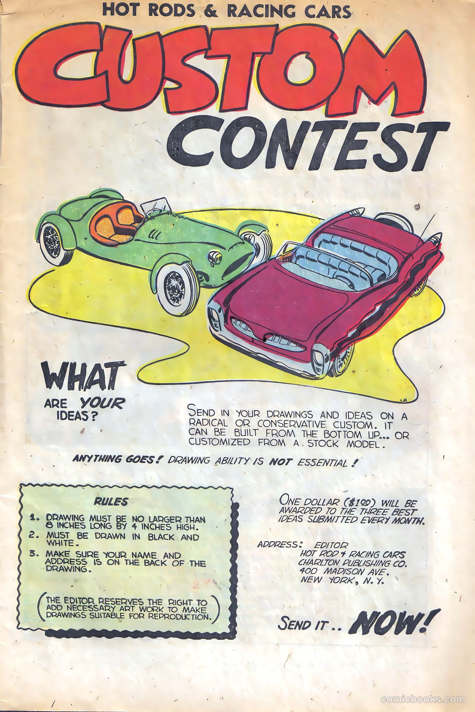 Hot Rods and Racing Cars #11 (1953) — page 33 of 36