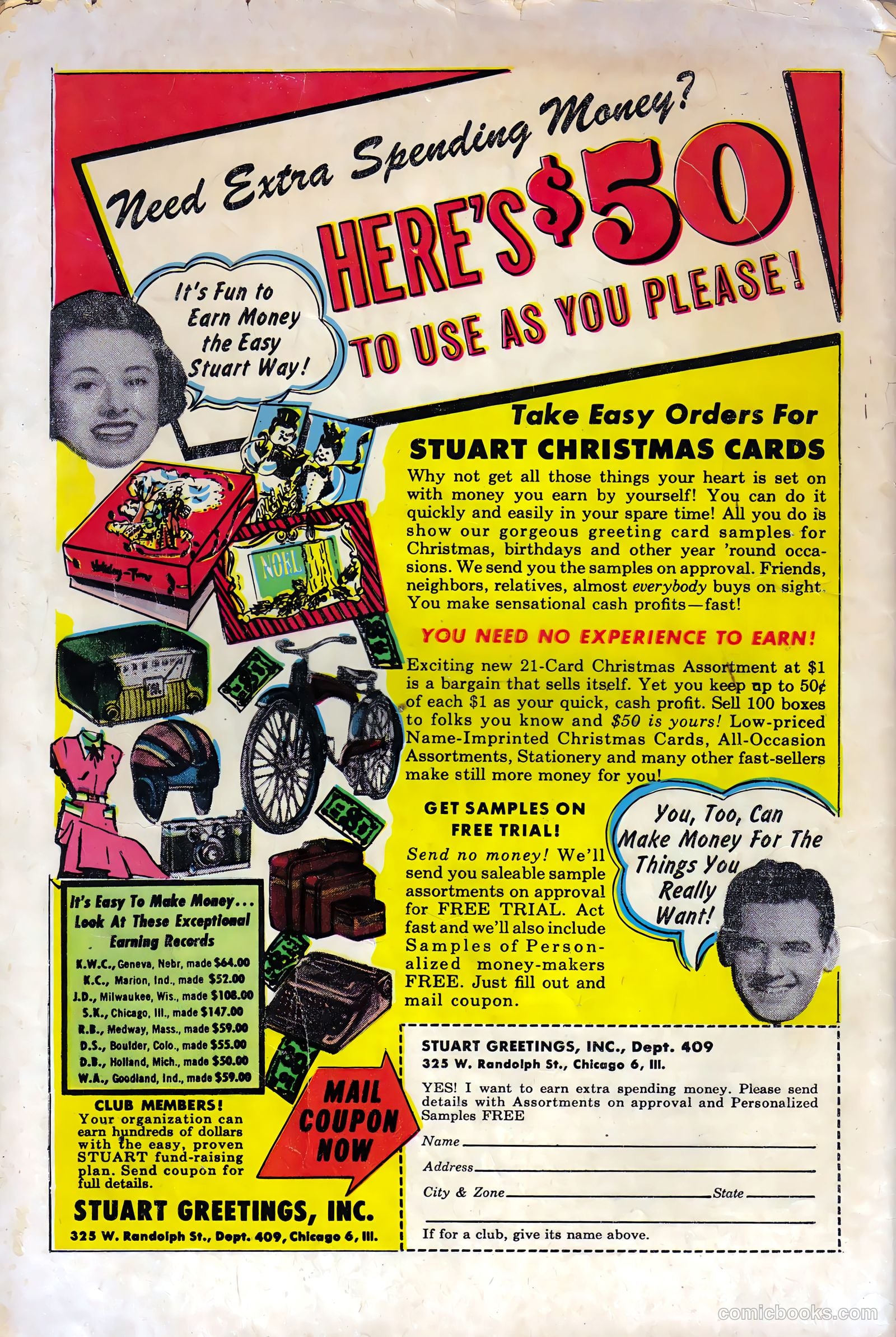 Hot Rods and Racing Cars #11 (1953) — page 36 of 36
