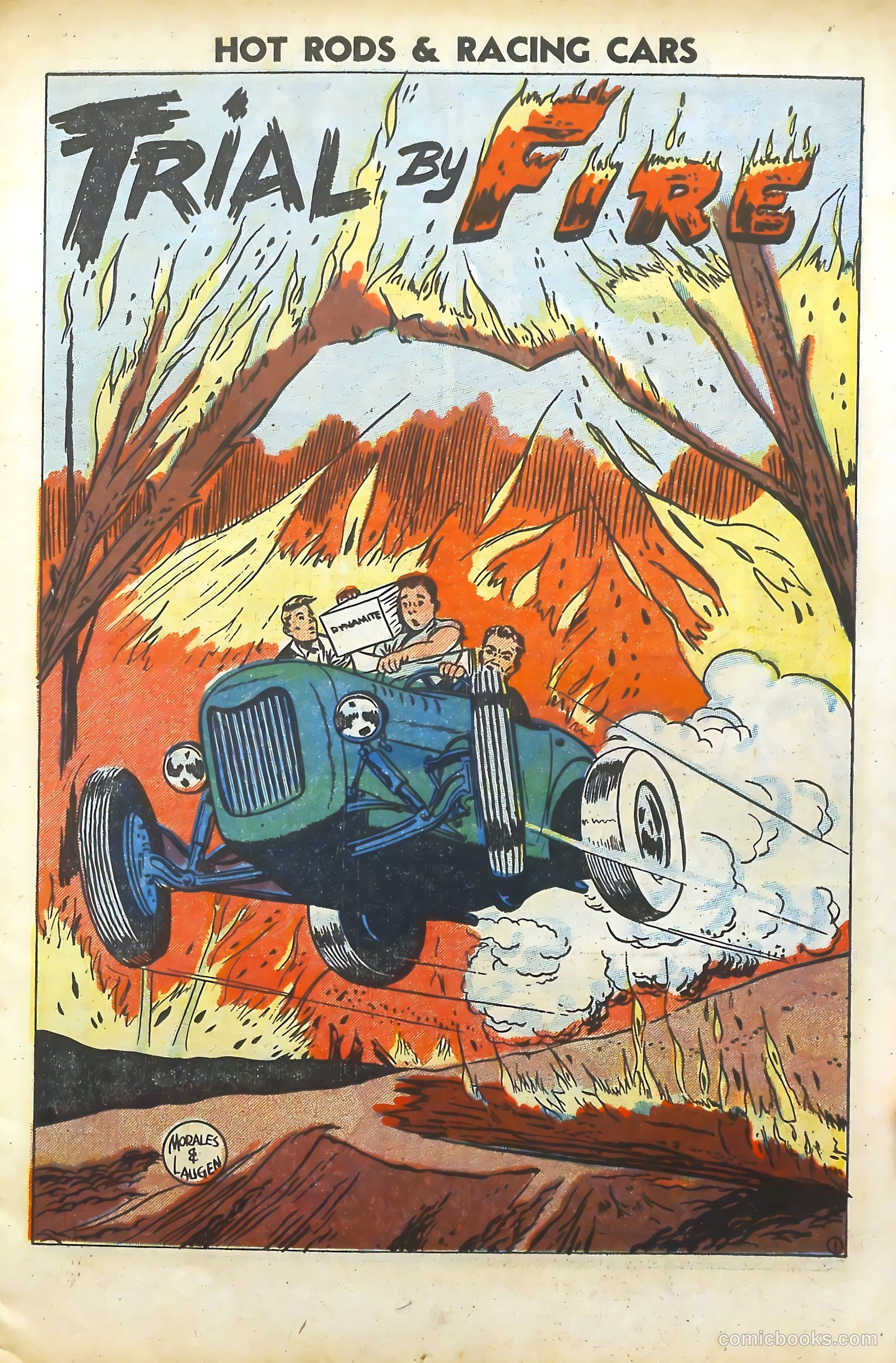 Hot Rods and Racing Cars #12 (1953) — page 3 of 36