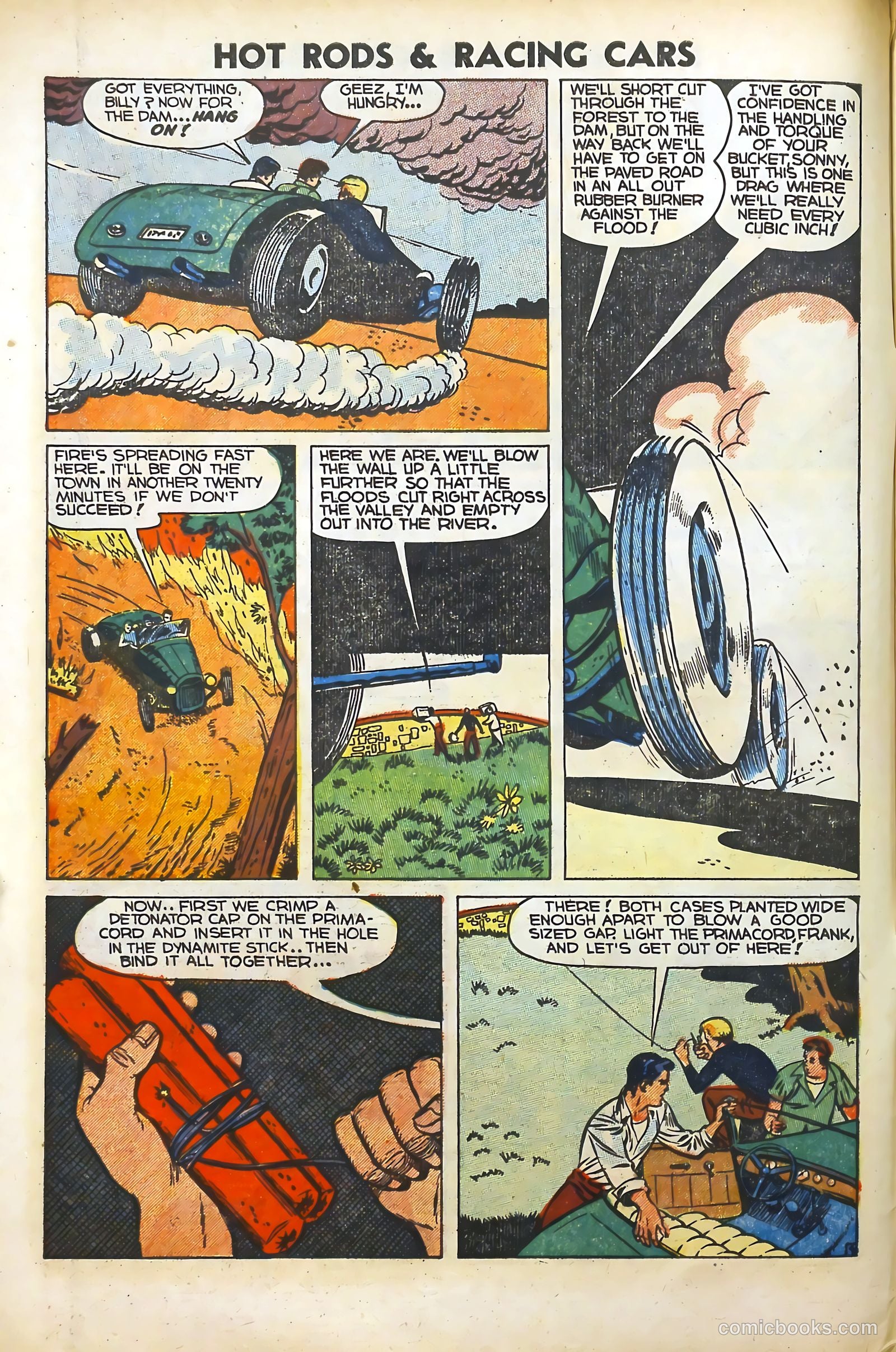 Hot Rods and Racing Cars #12 (1953) — page 6 of 36