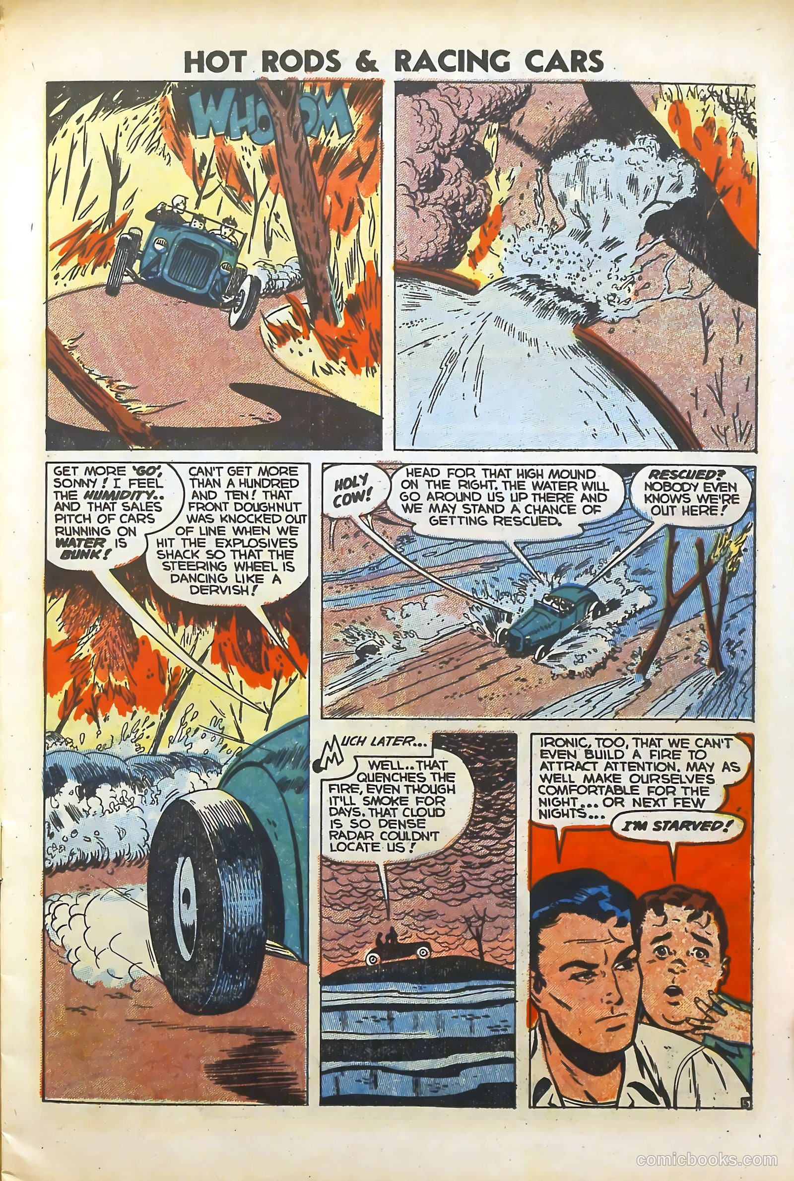 Hot Rods and Racing Cars #12 (1953) — page 7 of 36