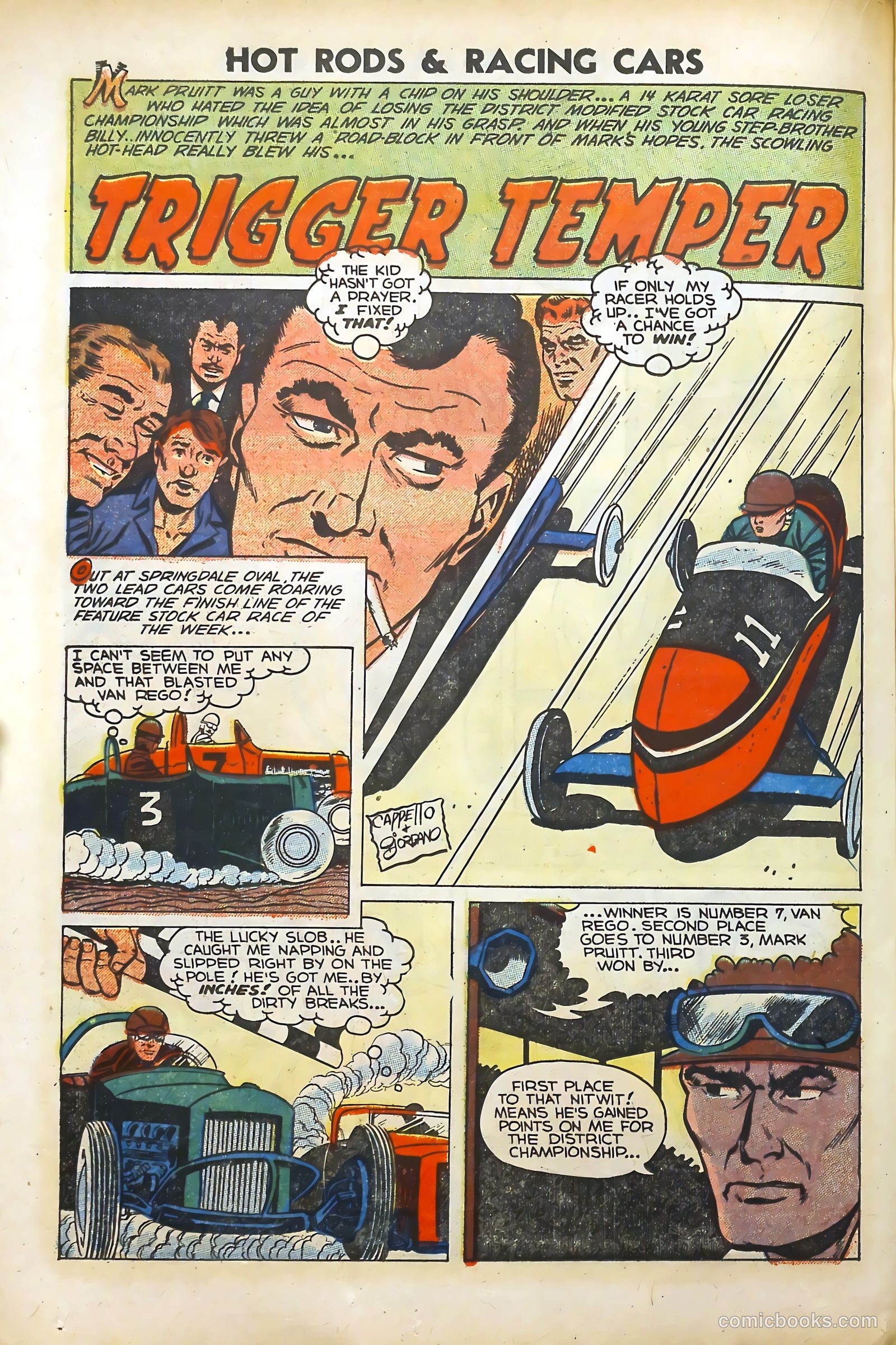 Hot Rods and Racing Cars #12 (1953) — page 22 of 36