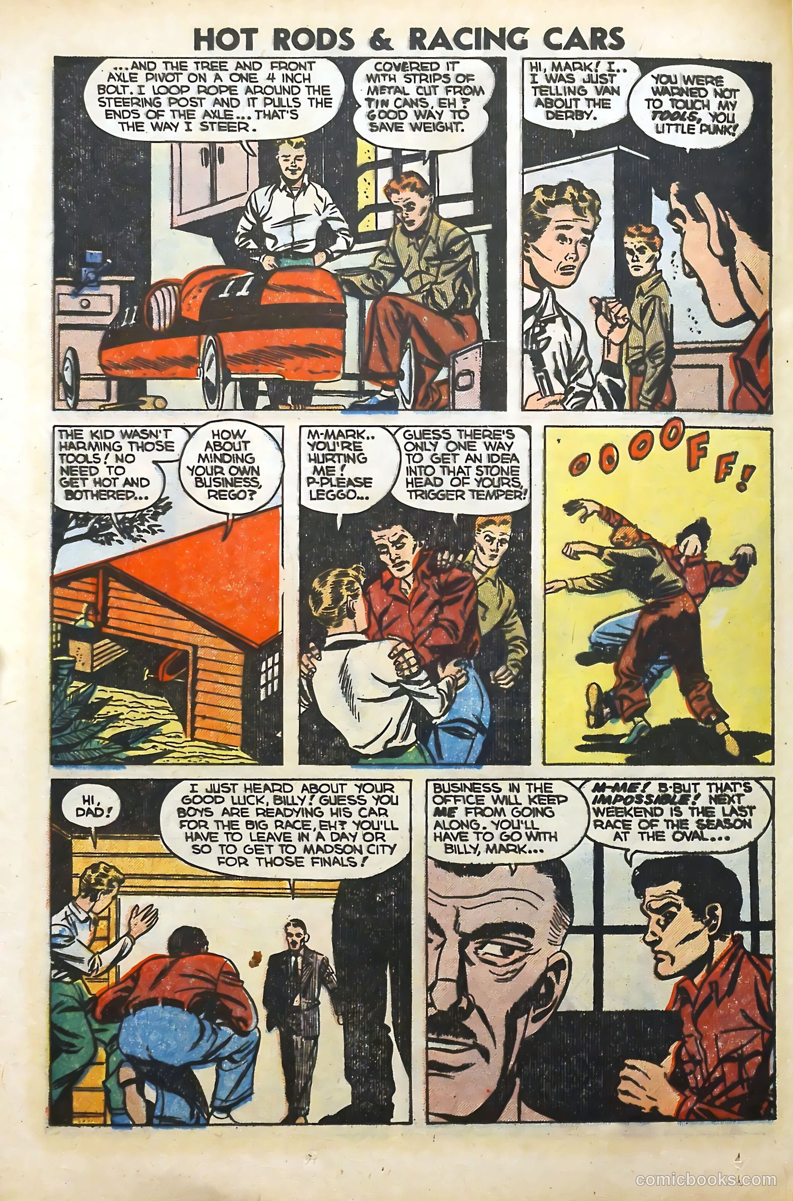 Hot Rods and Racing Cars #12 (1953) — page 24 of 36