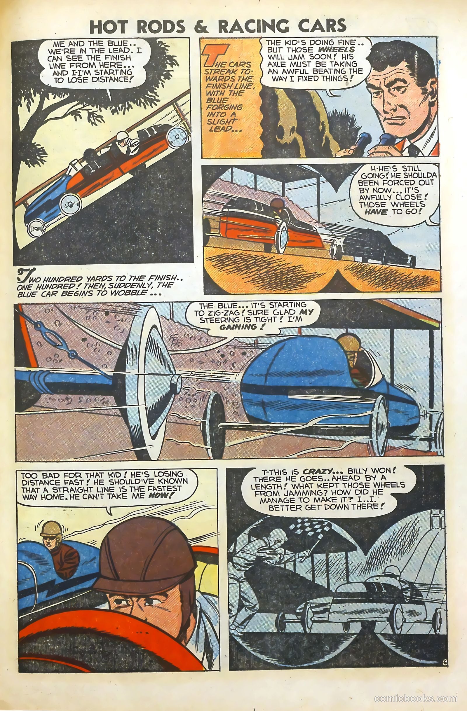 Hot Rods and Racing Cars #12 (1953) — page 27 of 36
