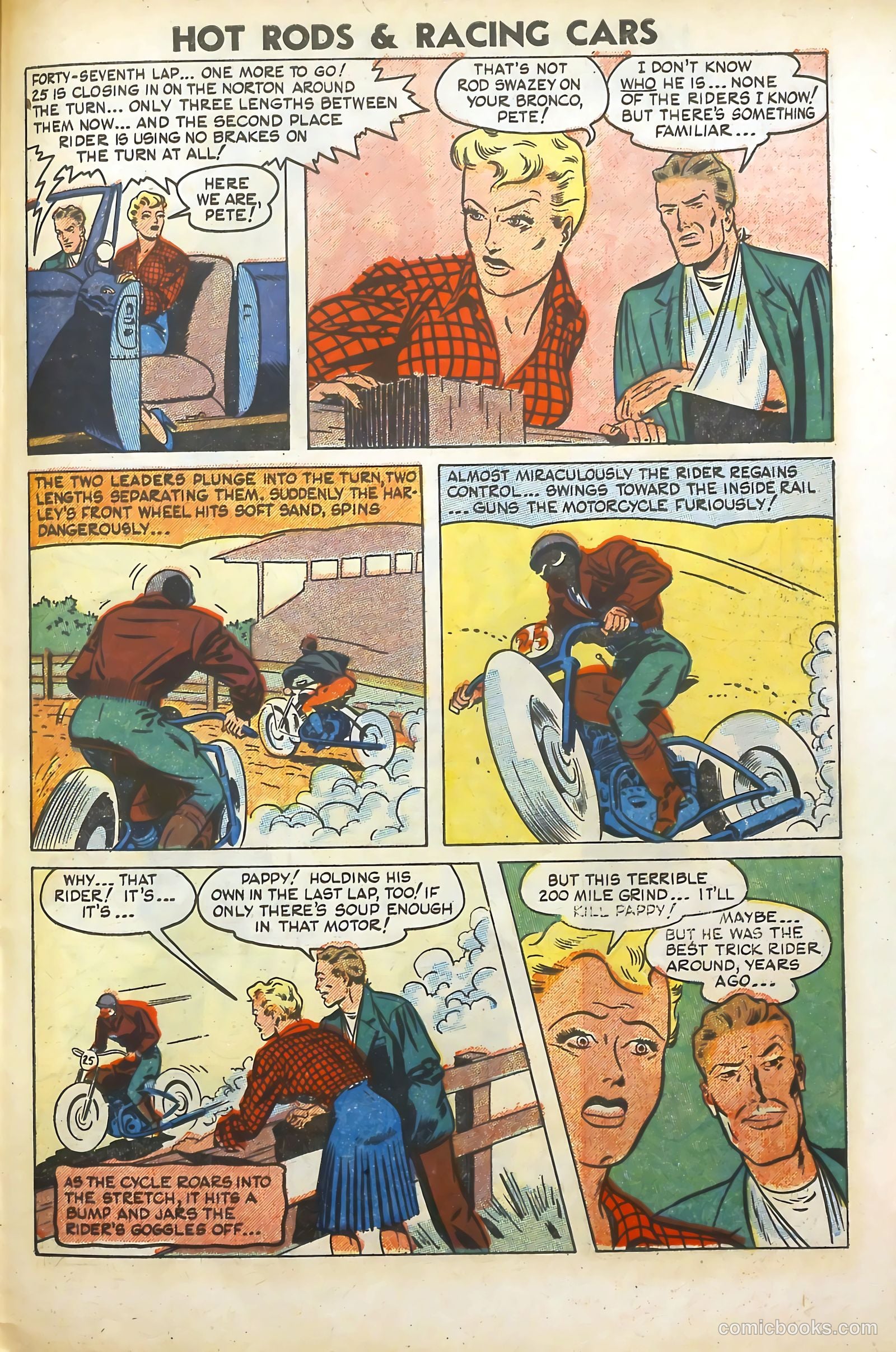 Hot Rods and Racing Cars #12 (1953) — page 31 of 36