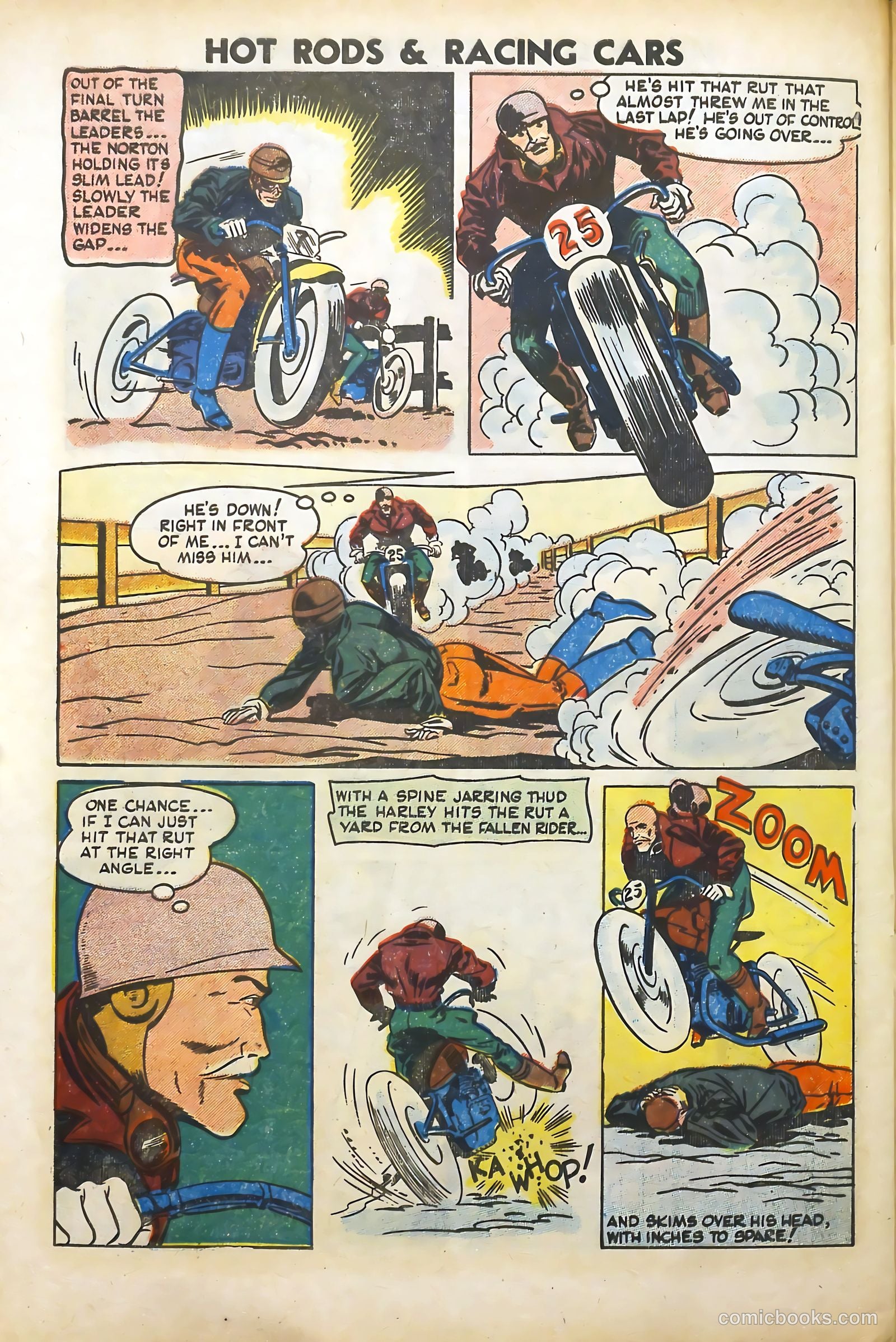Hot Rods and Racing Cars #12 (1953) — page 32 of 36