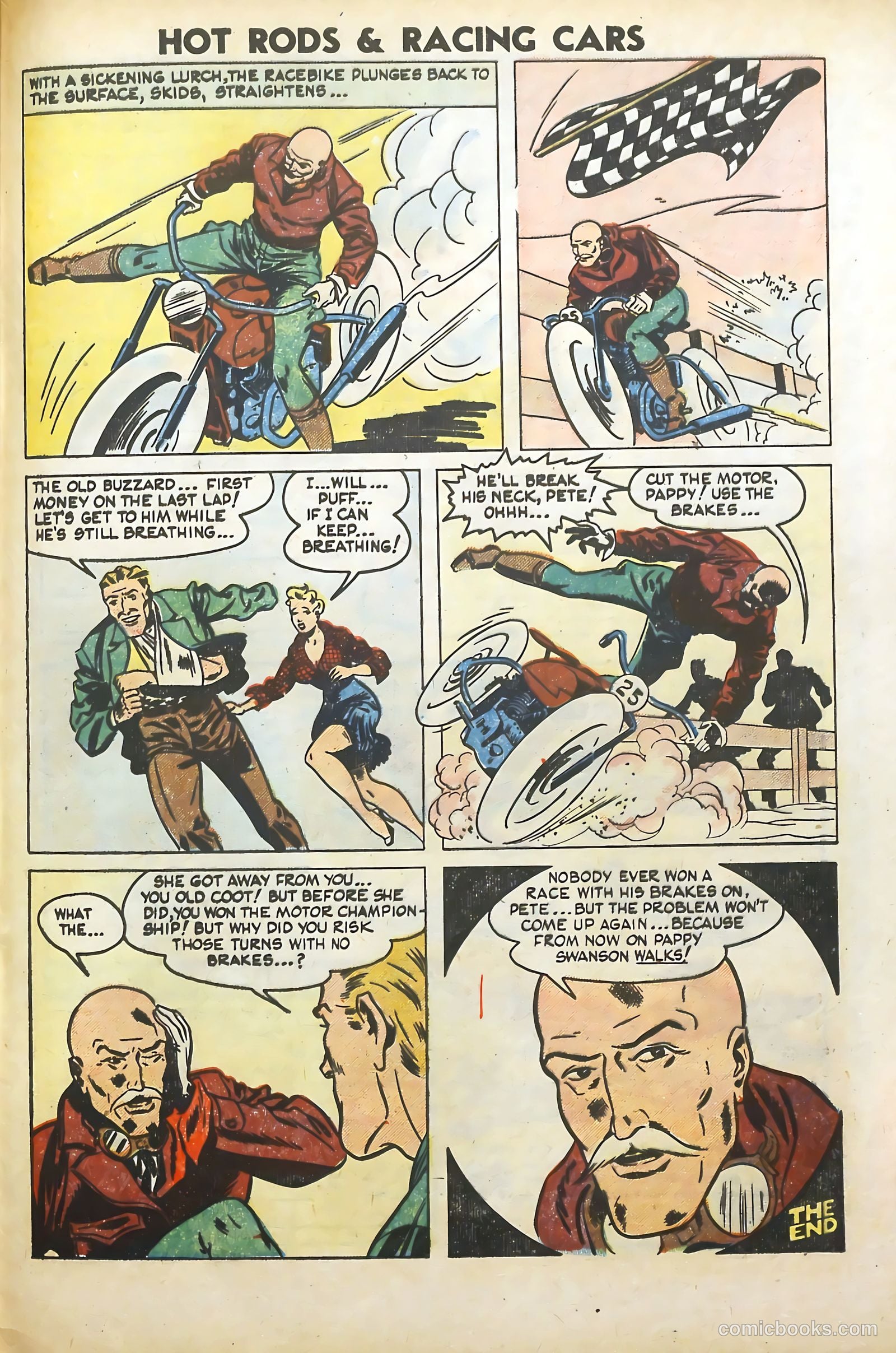 Hot Rods and Racing Cars #12 (1953) — page 33 of 36