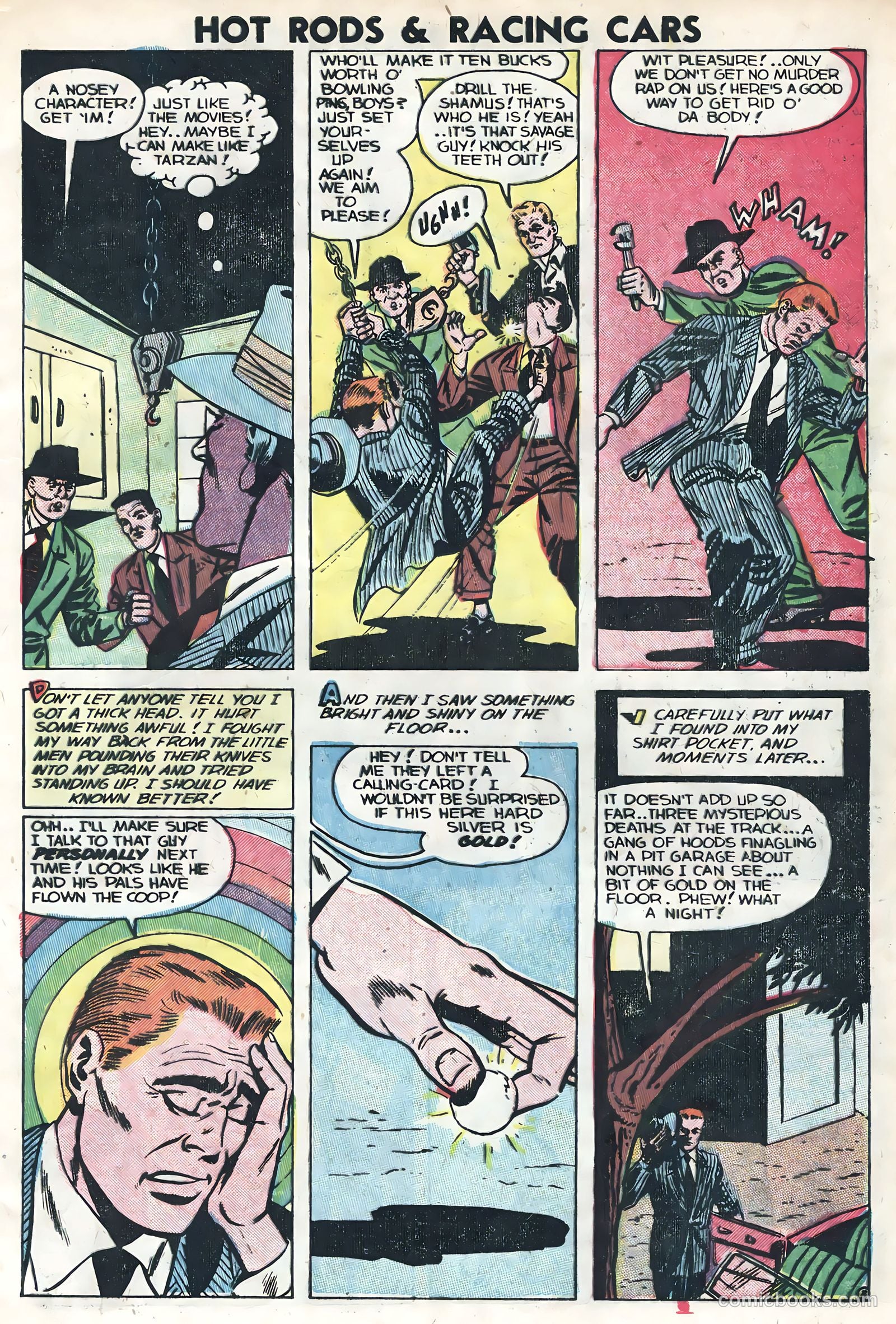Hot Rods and Racing Cars #13 (1953) — page 5 of 36