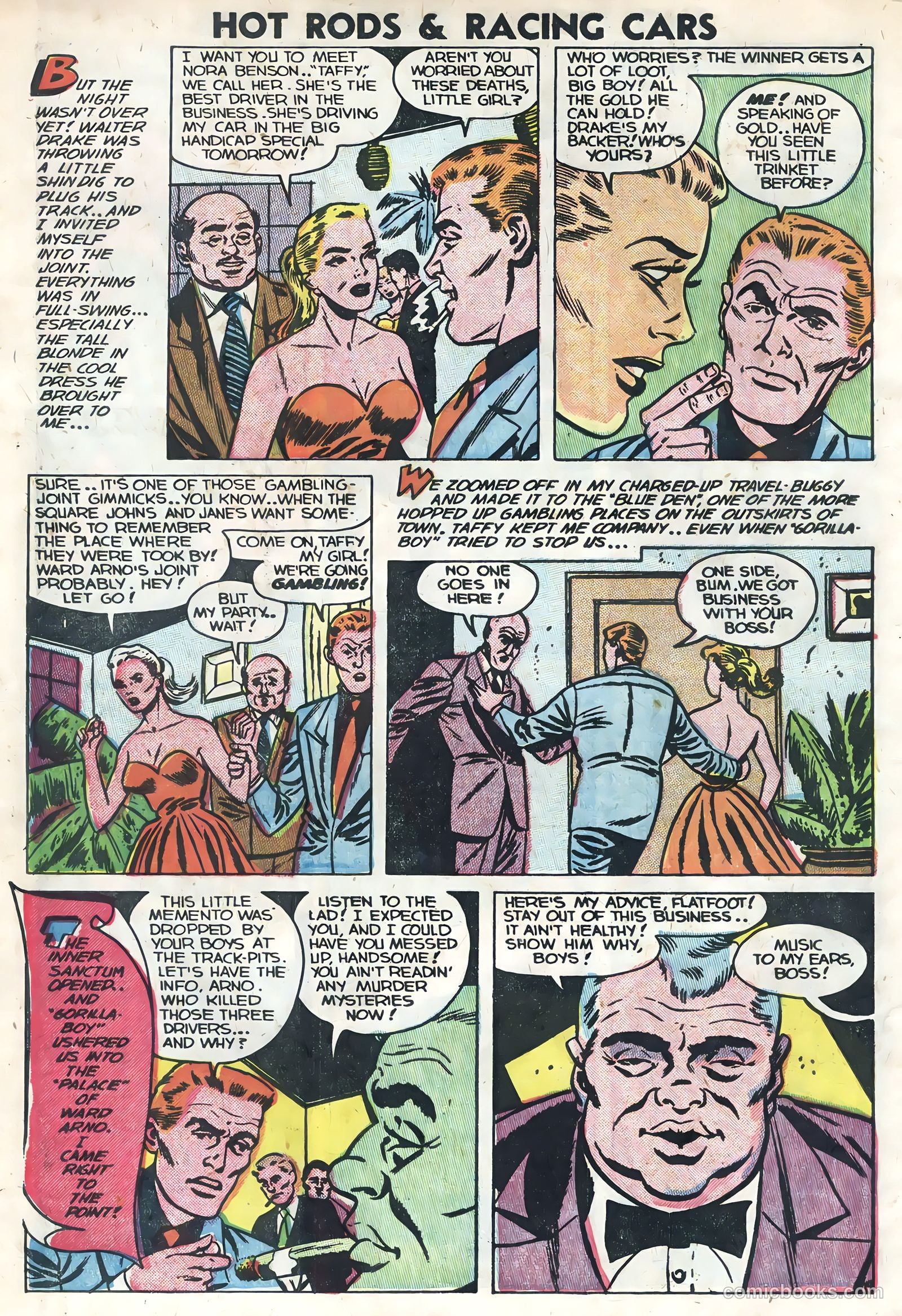 Hot Rods and Racing Cars #13 (1953) — page 6 of 36