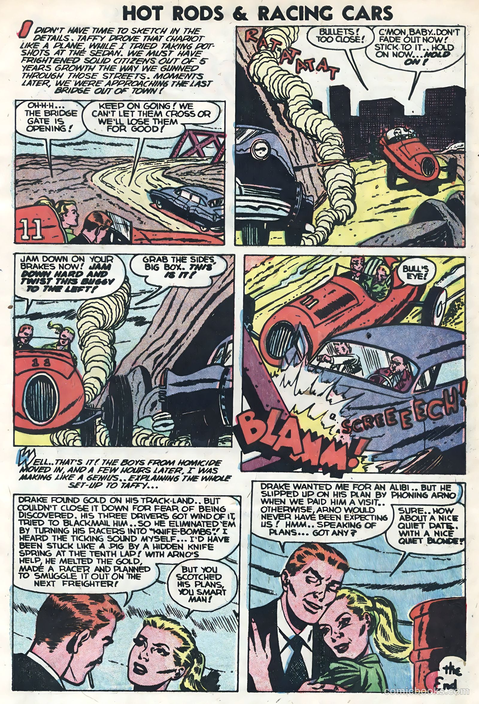 Hot Rods and Racing Cars #13 (1953) — page 9 of 36