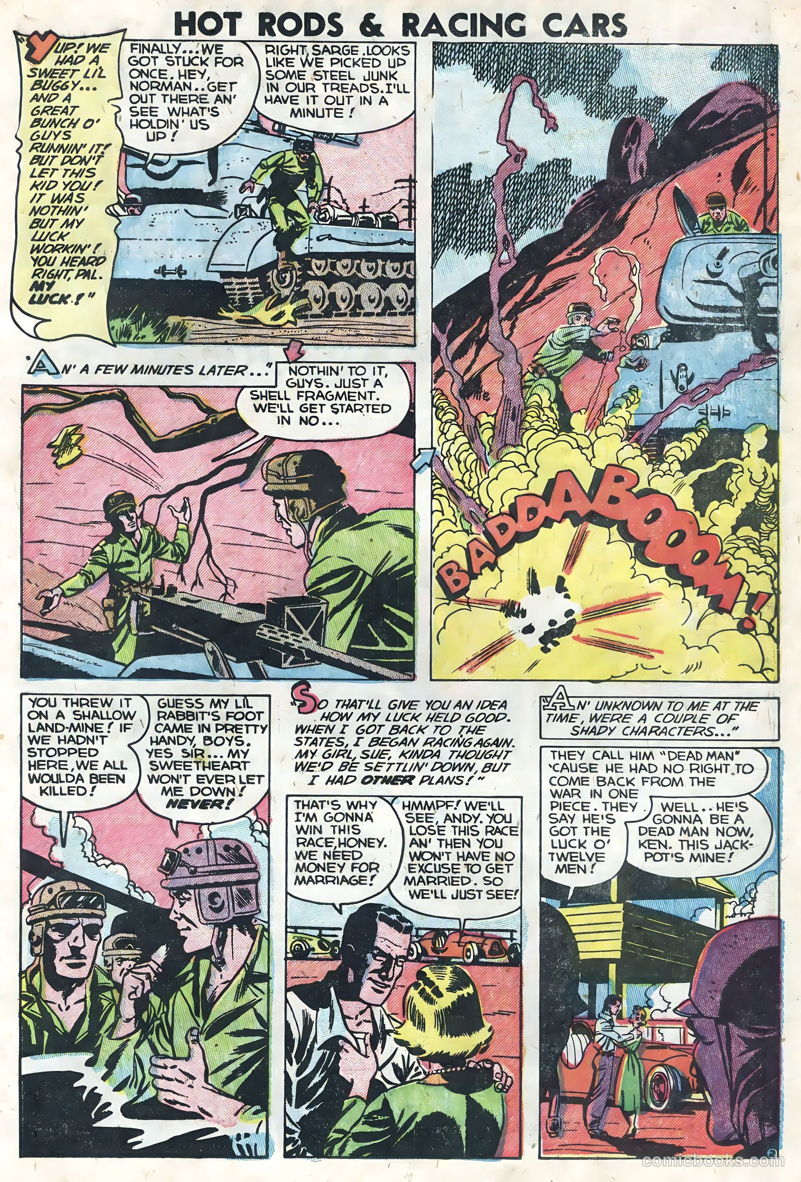 Hot Rods and Racing Cars #13 (1953) — page 11 of 36