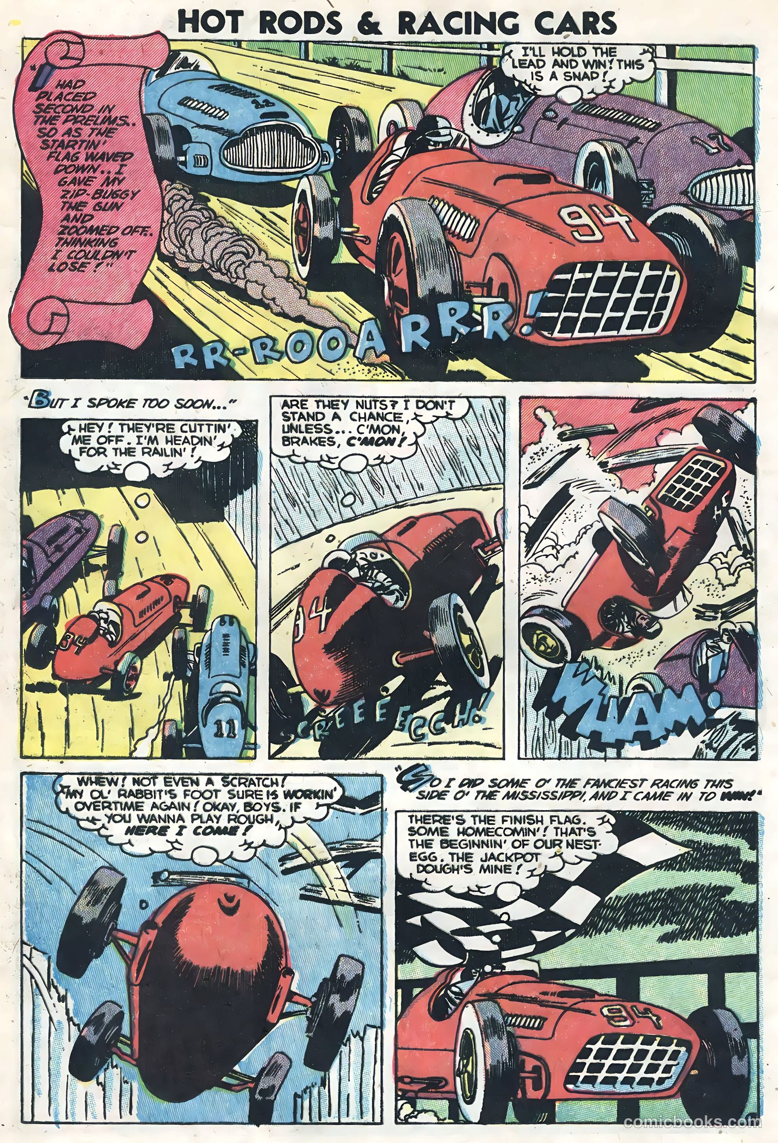 Hot Rods and Racing Cars #13 (1953) — page 12 of 36