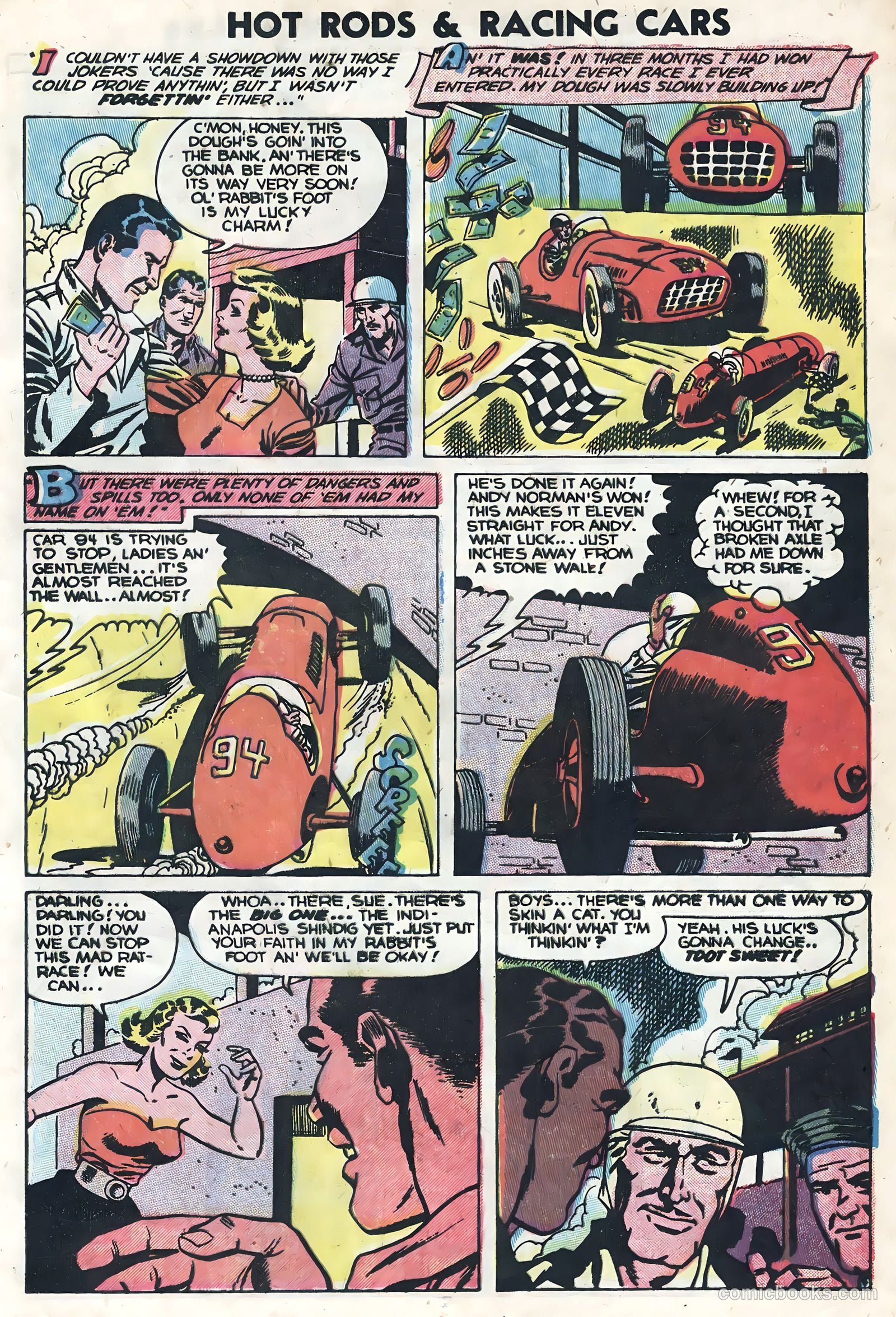 Hot Rods and Racing Cars #13 (1953) — page 13 of 36