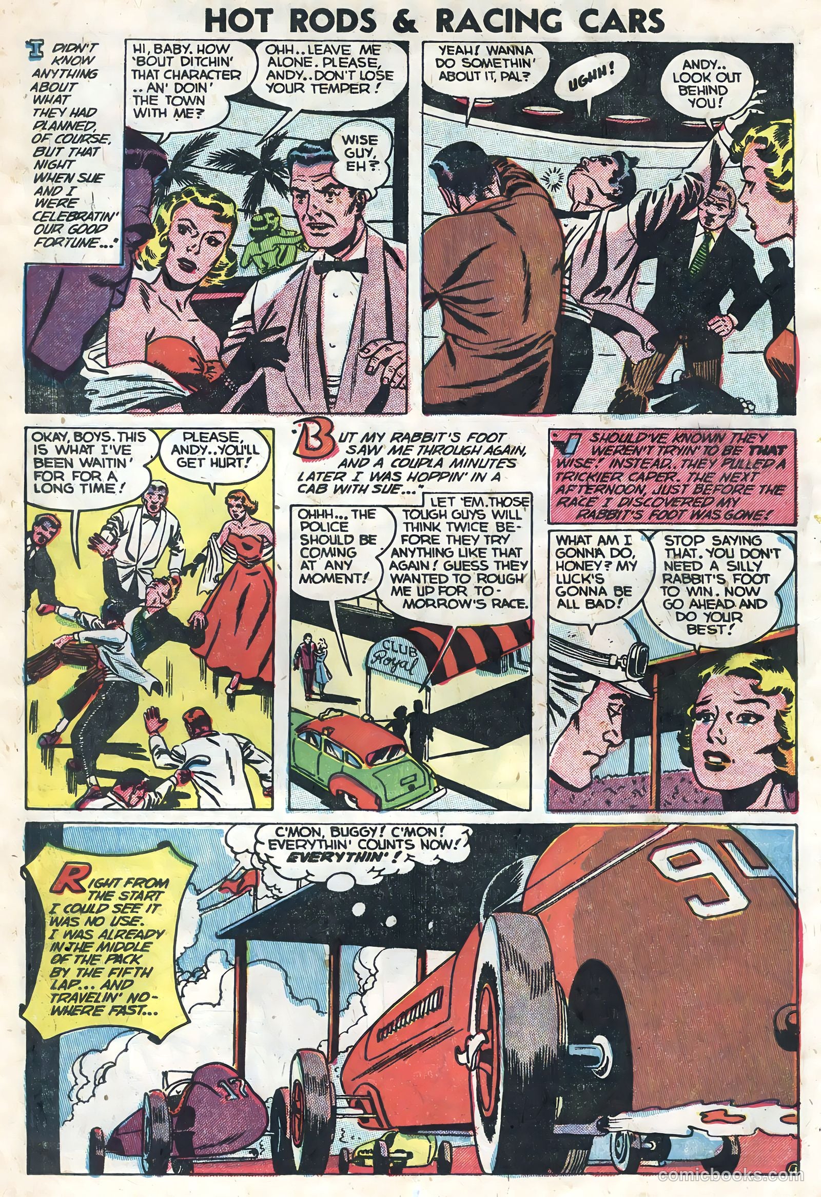 Hot Rods and Racing Cars #13 (1953) — page 14 of 36