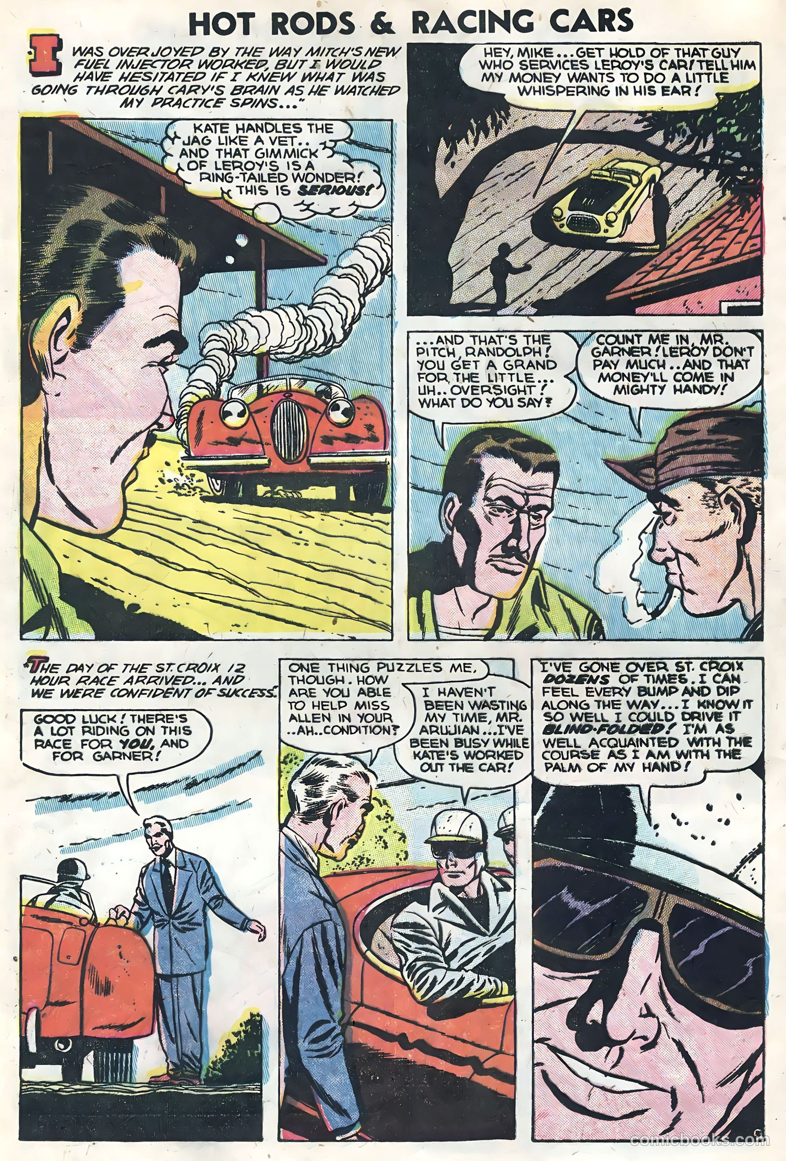 Hot Rods and Racing Cars #13 (1953) — page 24 of 36