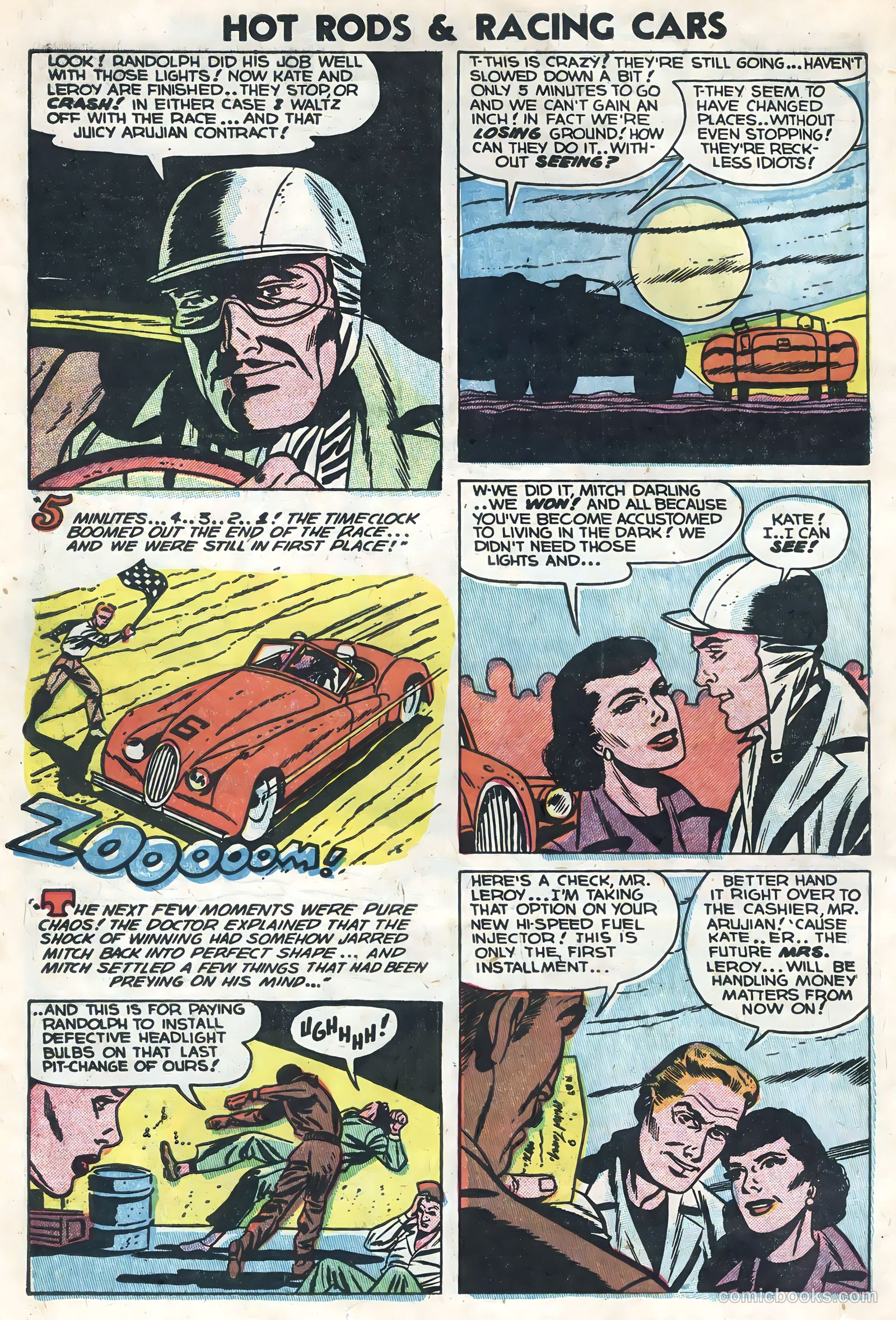 Hot Rods and Racing Cars #13 (1953) — page 26 of 36