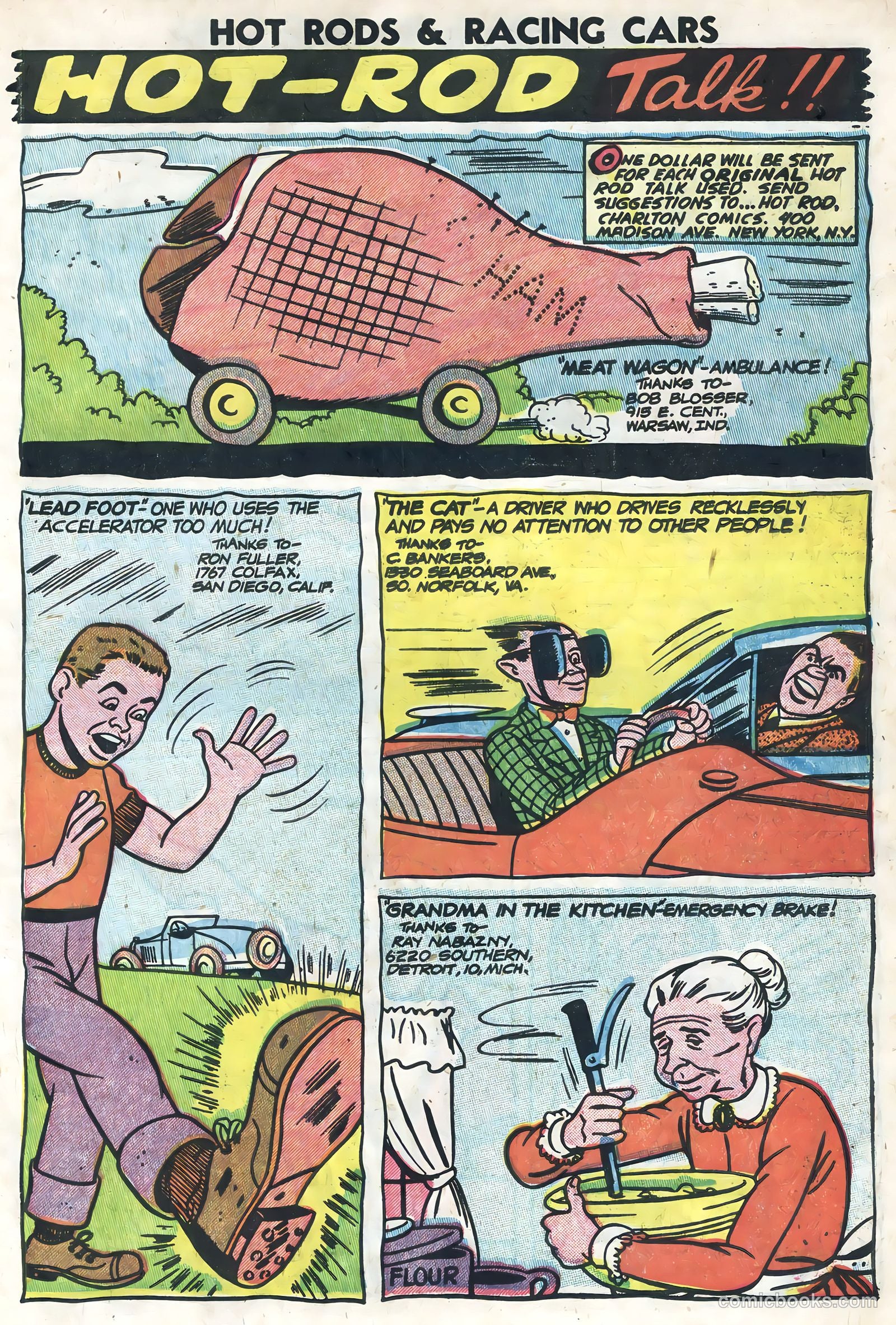 Hot Rods and Racing Cars #13 (1953) — page 27 of 36
