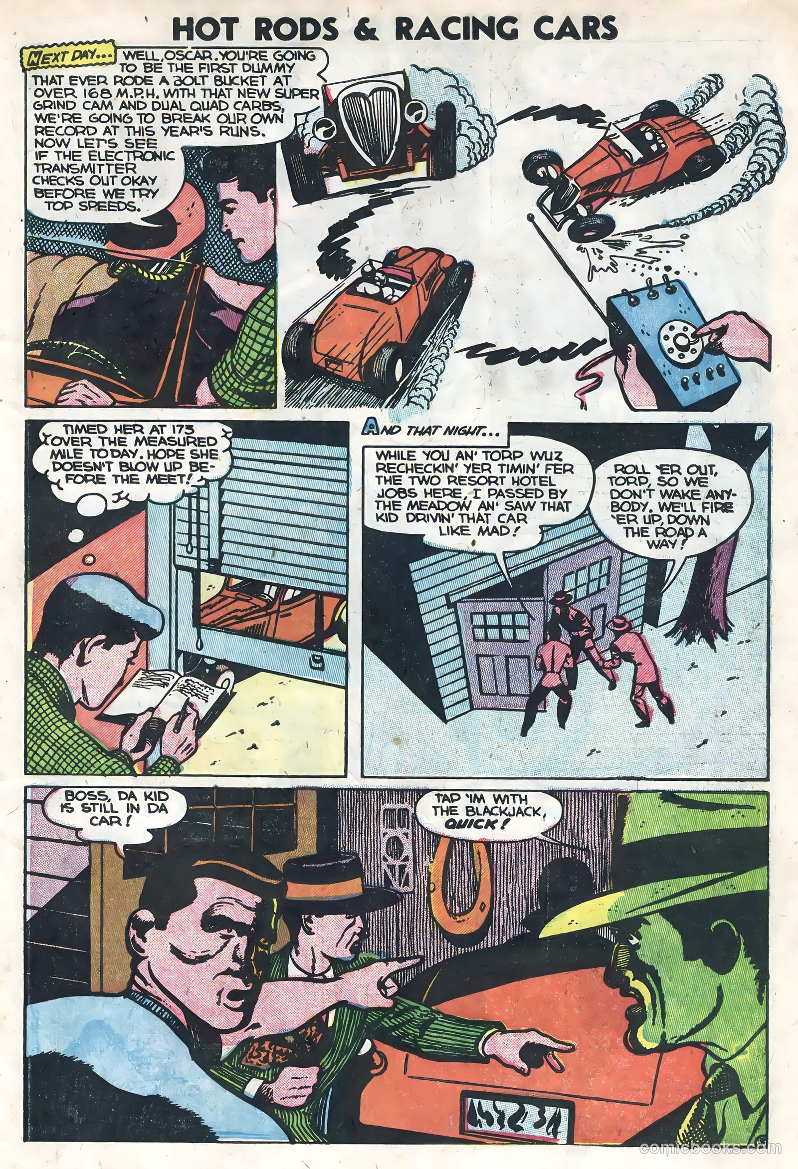 Hot Rods and Racing Cars #13 (1953) — page 31 of 36
