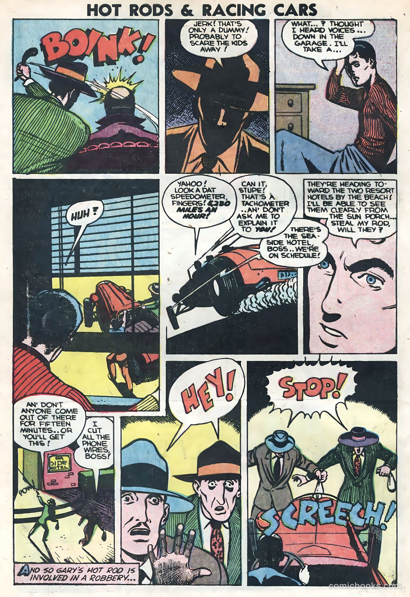 Hot Rods and Racing Cars #13 (1953) — page 32 of 36