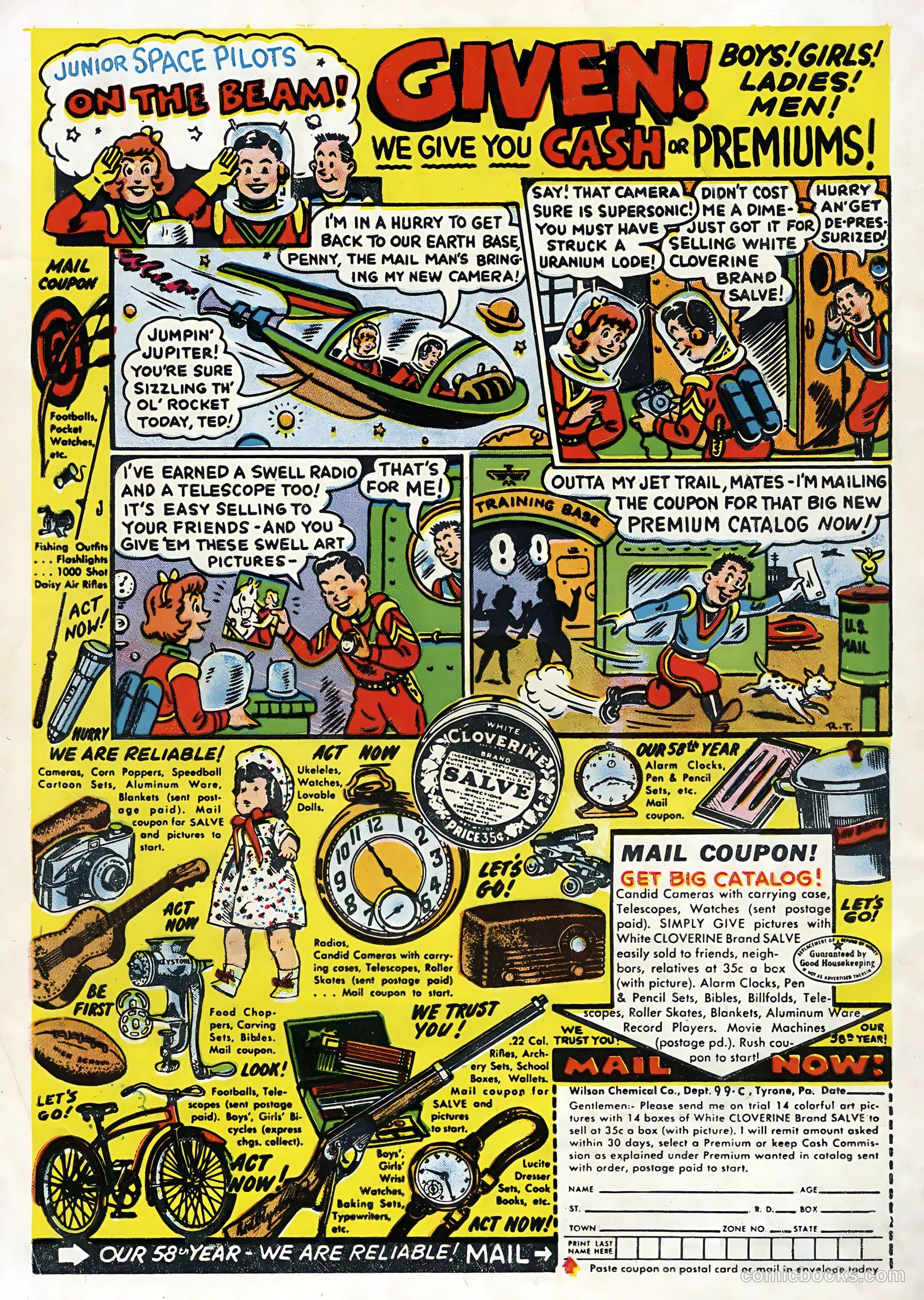 Hot Rods and Racing Cars #13 (1953) — page 36 of 36