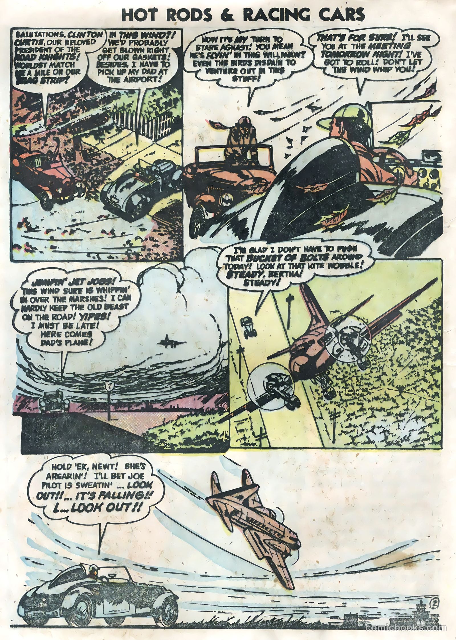 Hot Rods and Racing Cars #14 (1954) — page 20 of 36
