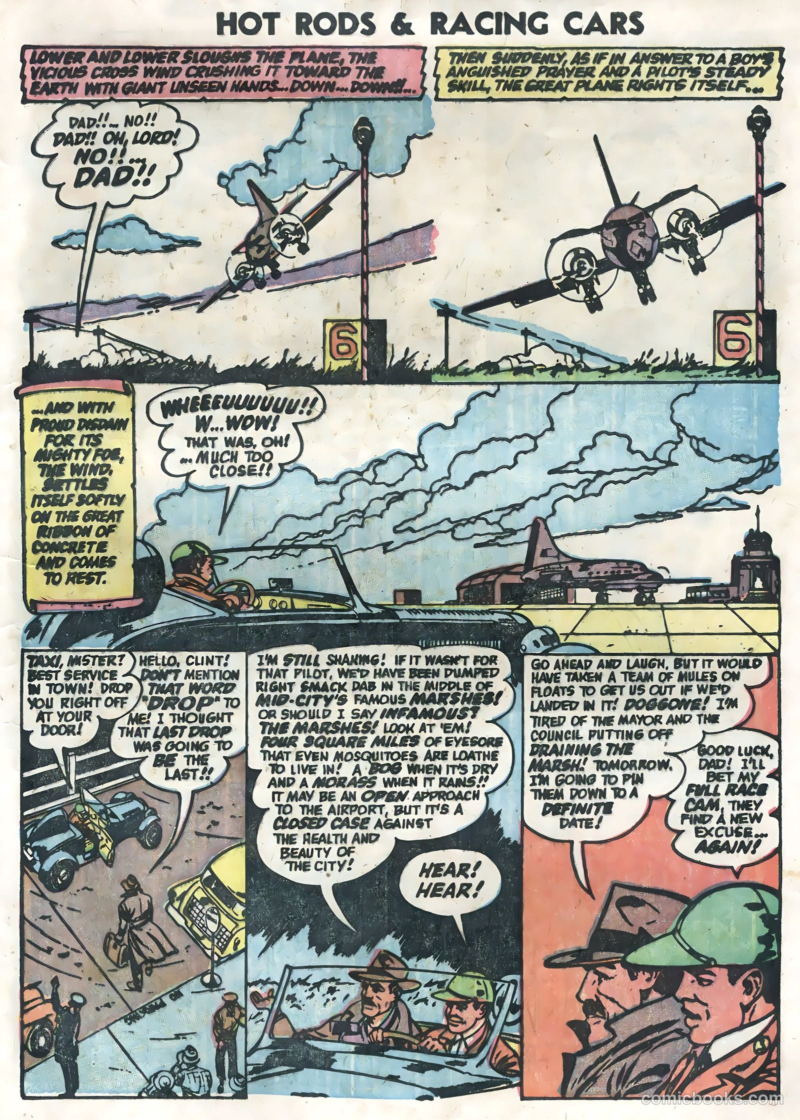 Hot Rods and Racing Cars #14 (1954) — page 21 of 36