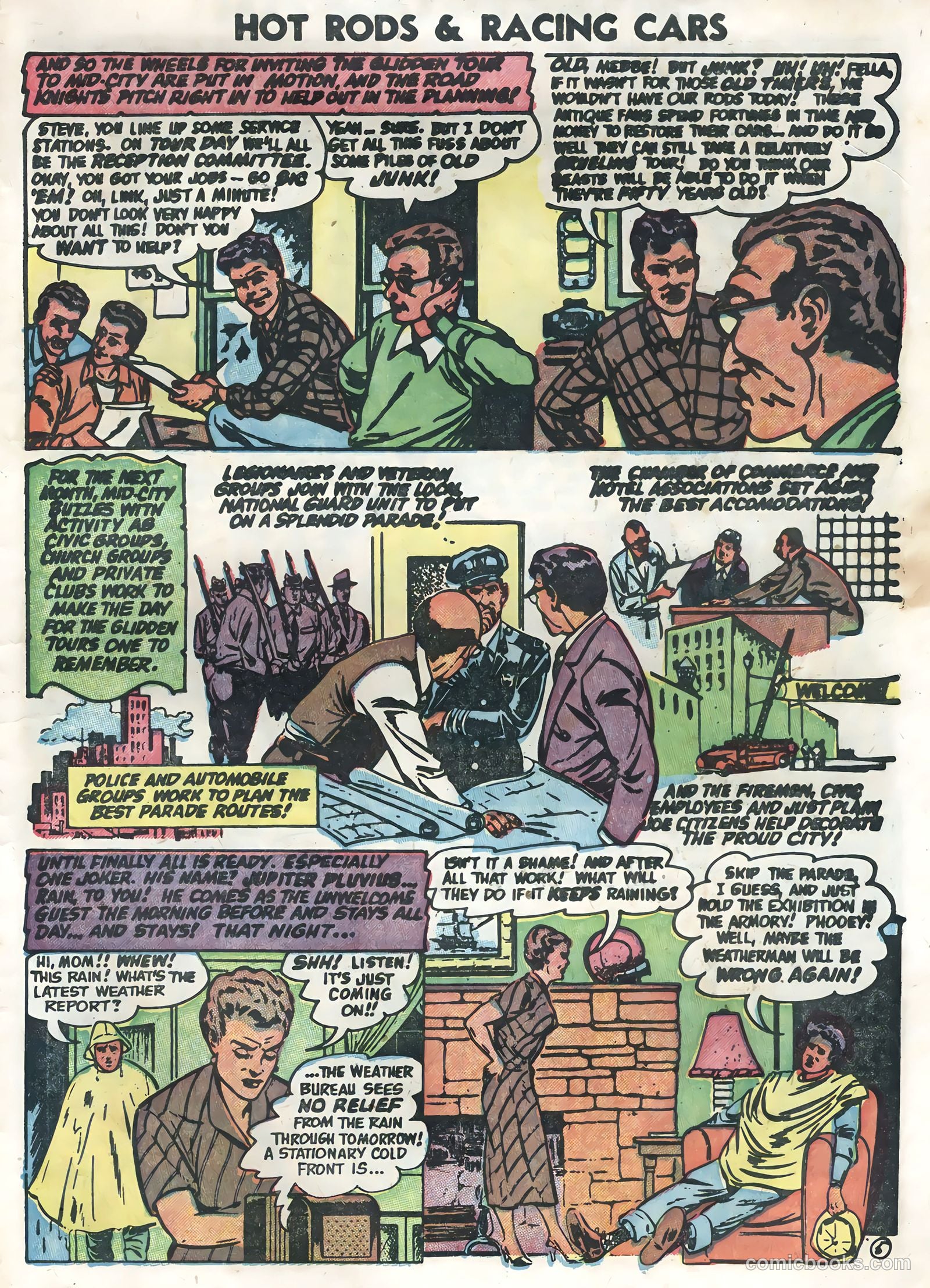 Hot Rods and Racing Cars #14 (1954) — page 23 of 36