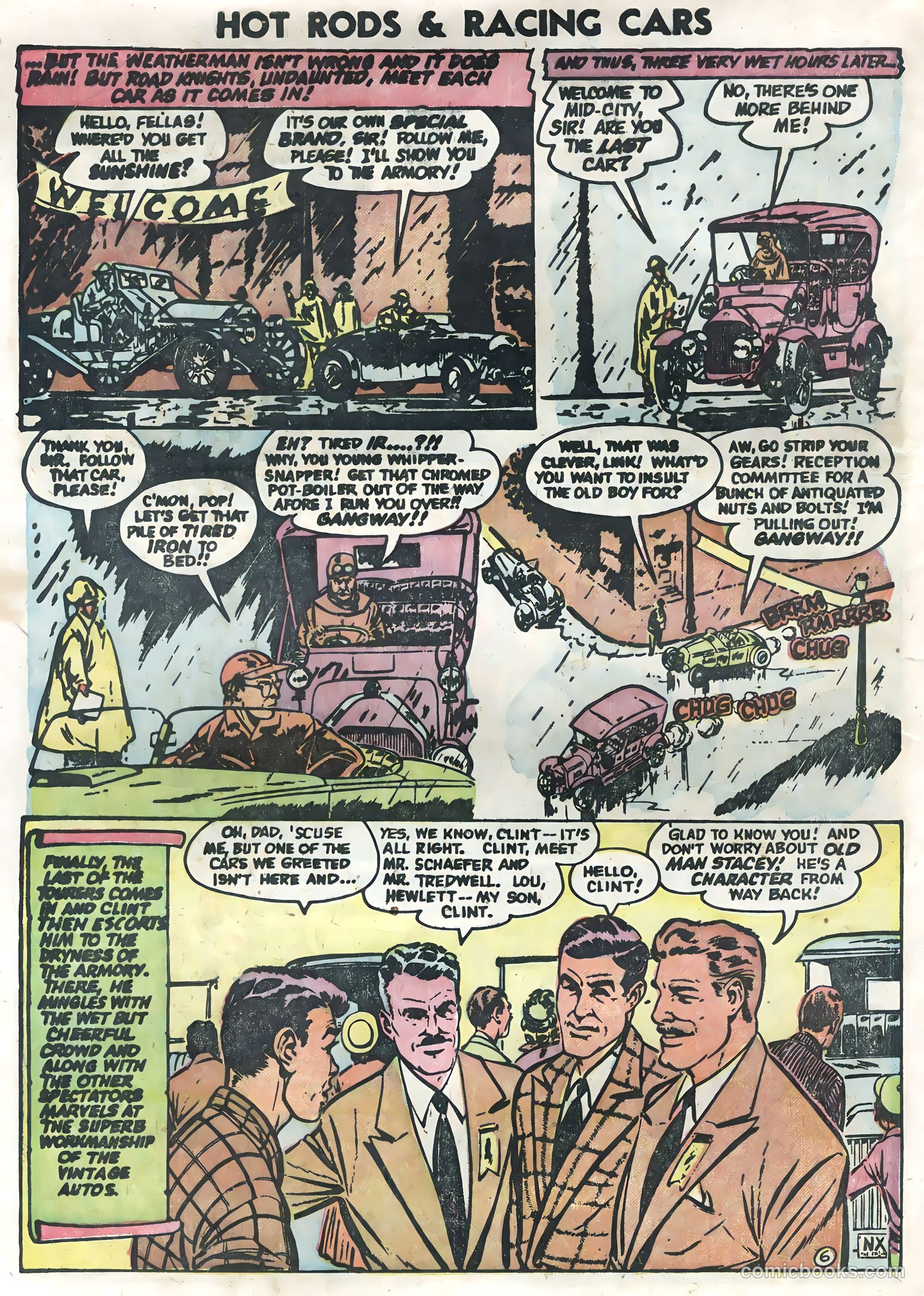 Hot Rods and Racing Cars #14 (1954) — page 24 of 36