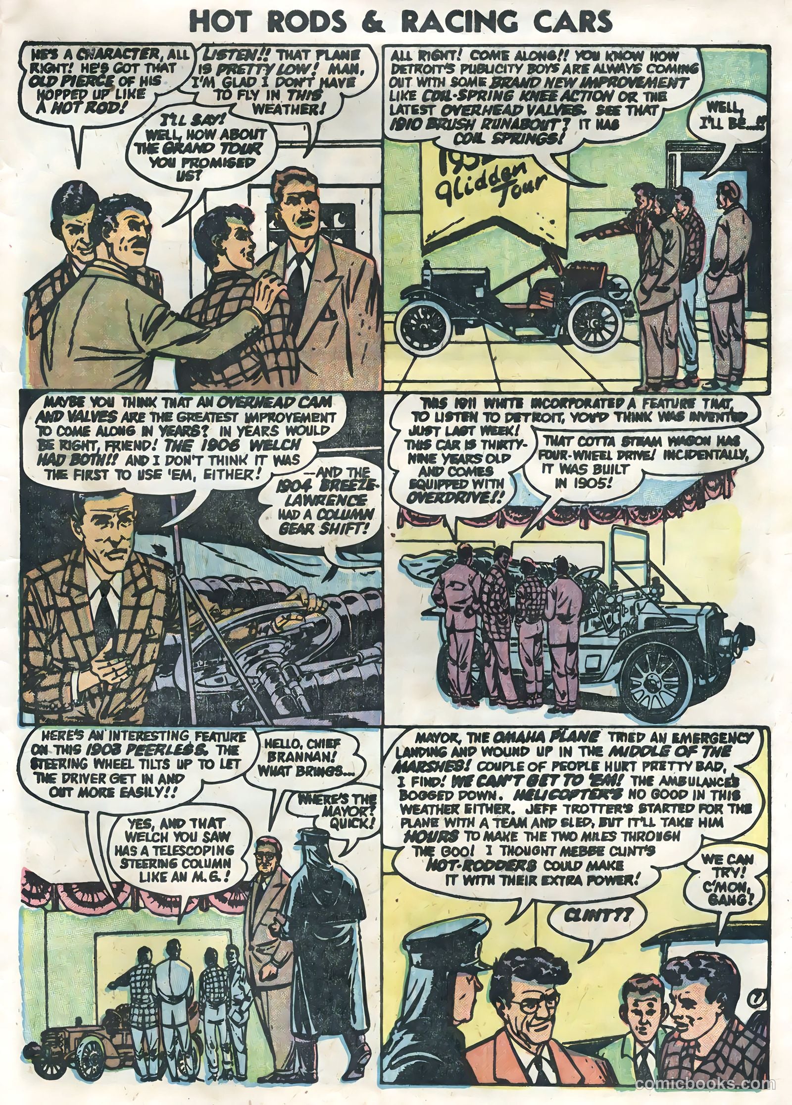 Hot Rods and Racing Cars #14 (1954) — page 25 of 36