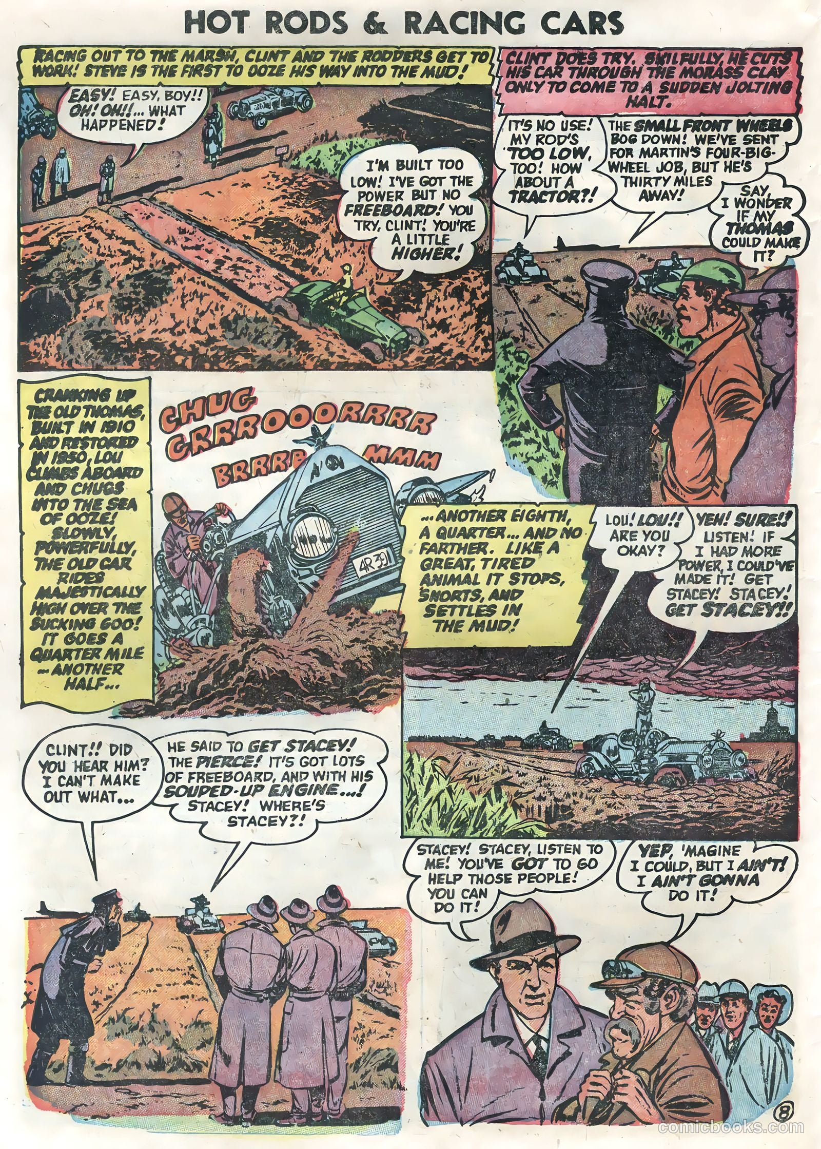 Hot Rods and Racing Cars #14 (1954) — page 26 of 36