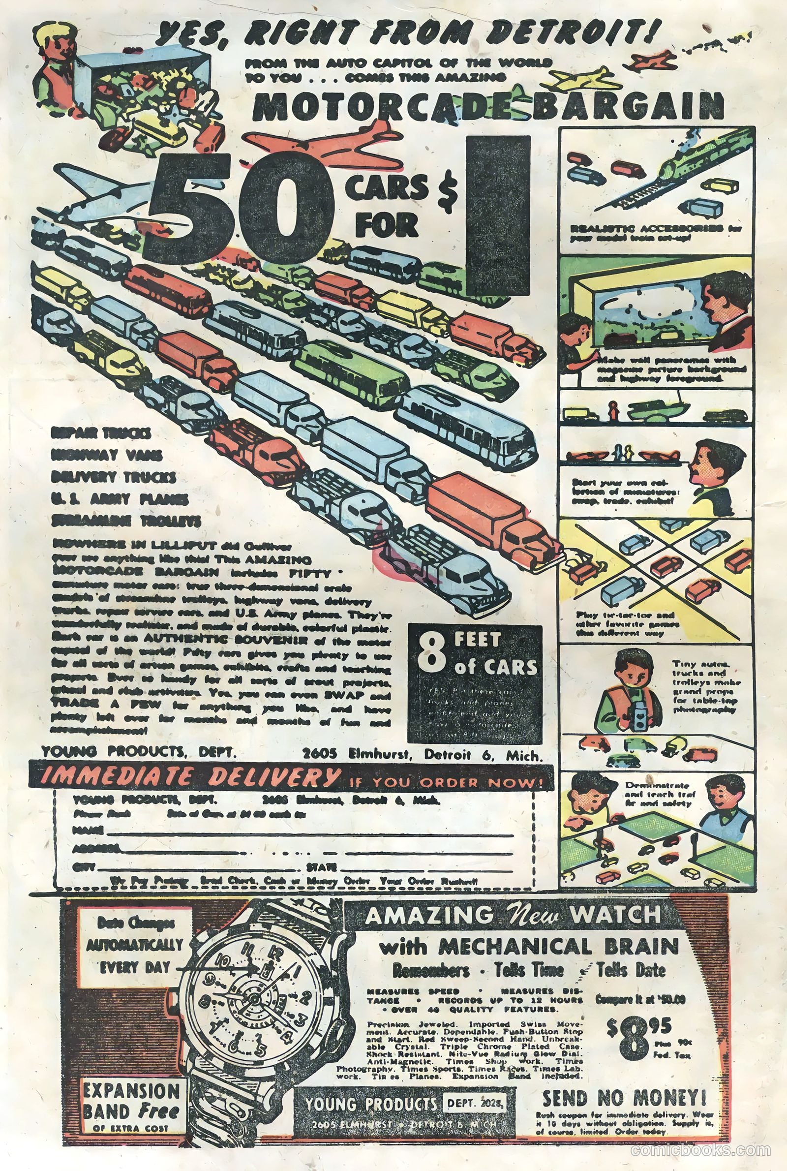 Hot Rods and Racing Cars #14 (1954) — page 34 of 36