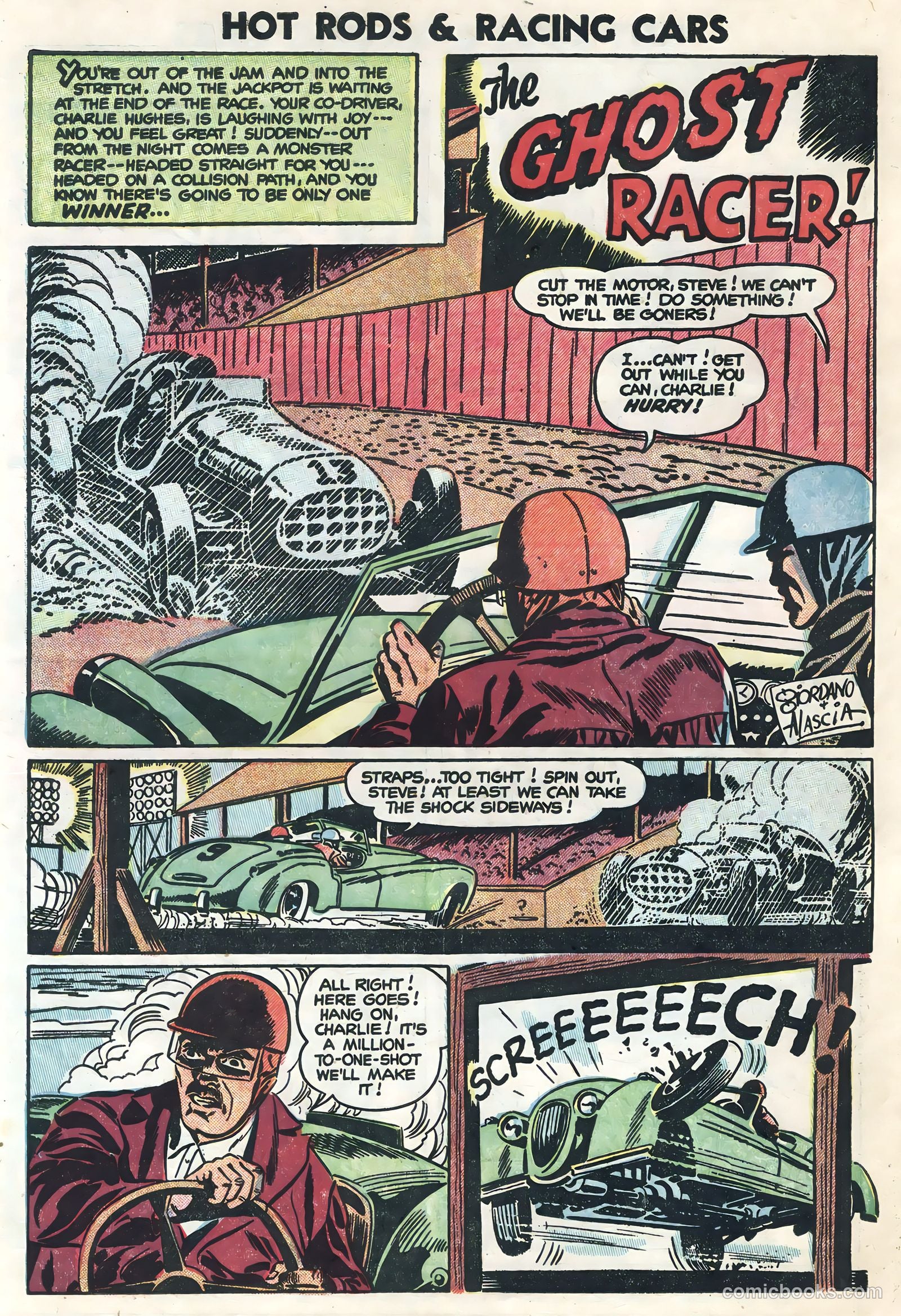 Hot Rods and Racing Cars #15 (1954) — page 22 of 36