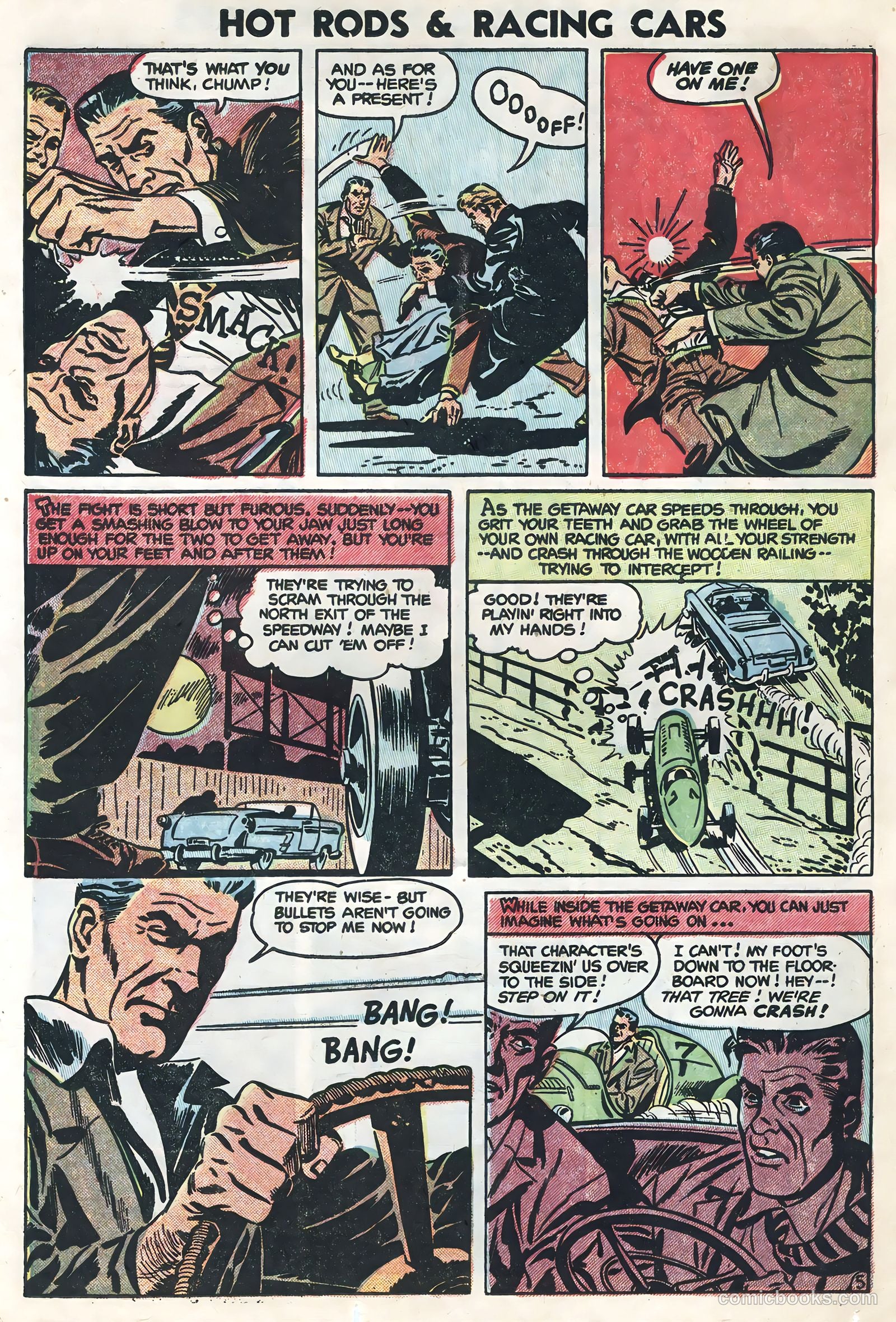 Hot Rods and Racing Cars #15 (1954) — page 26 of 36