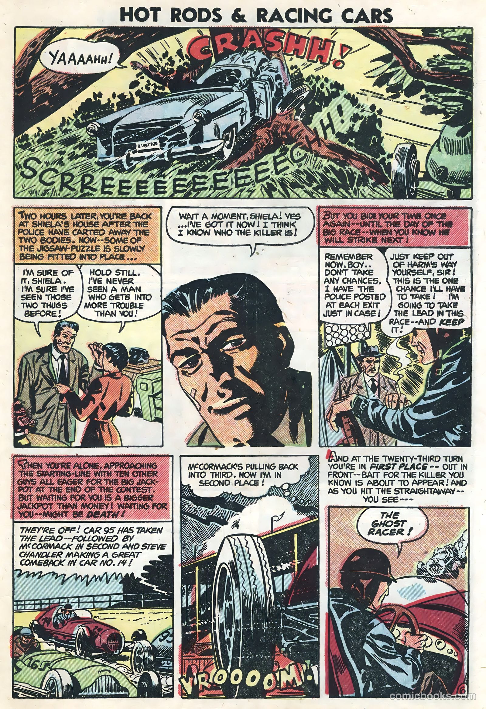 Hot Rods and Racing Cars #15 (1954) — page 27 of 36