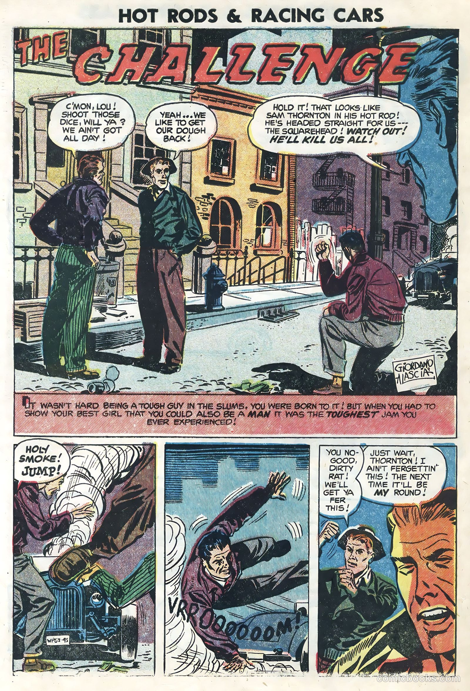Hot Rods and Racing Cars #15 (1954) — page 30 of 36