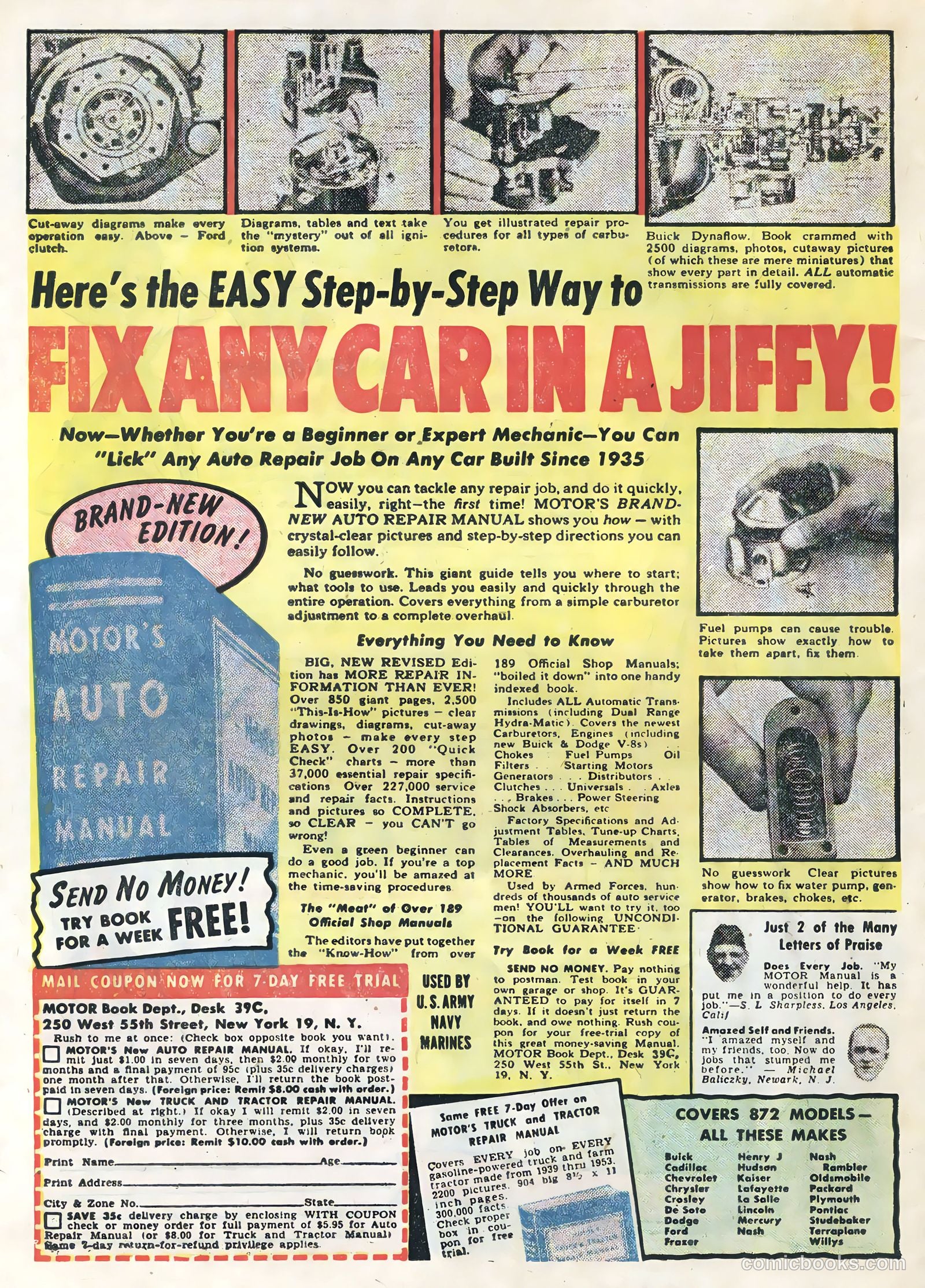 Hot Rods and Racing Cars #15 (1954) — page 34 of 36