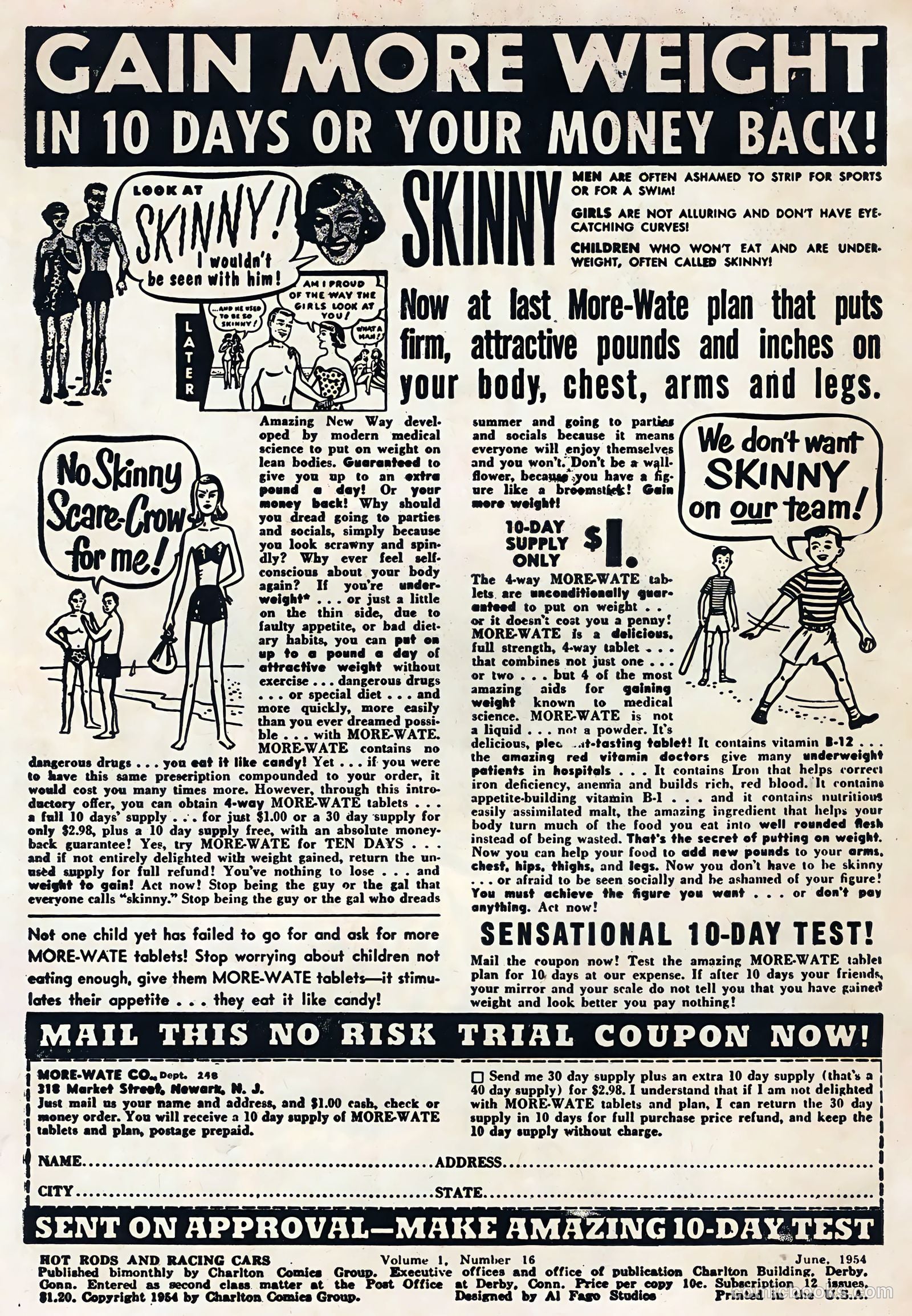 Hot Rods and Racing Cars #16 (1954) — page 2 of 36