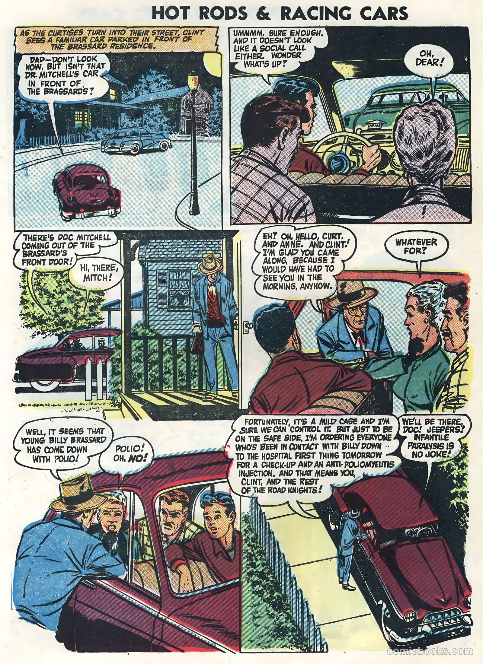 Hot Rods and Racing Cars #16 (1954) — page 12 of 36