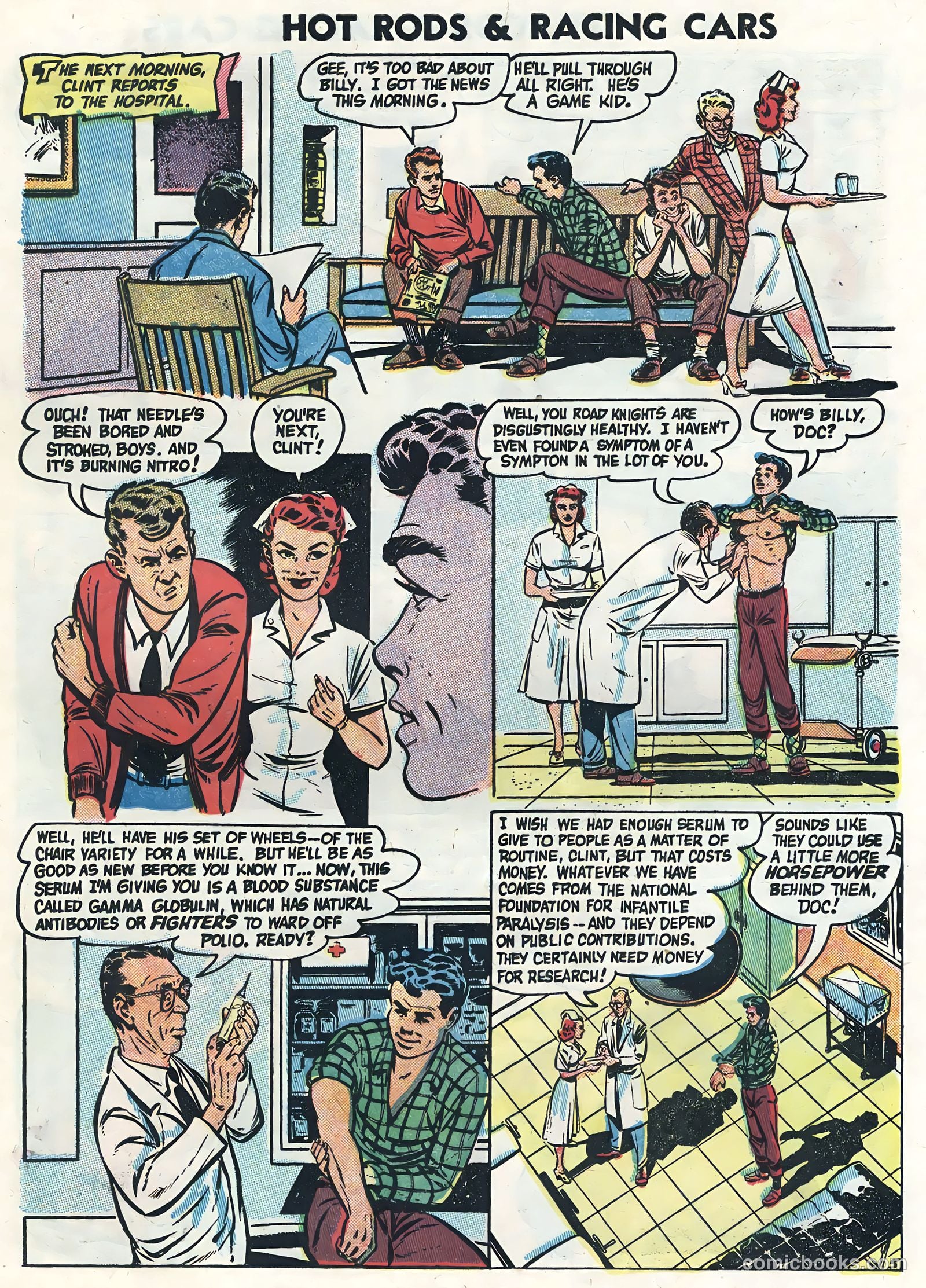 Hot Rods and Racing Cars #16 (1954) — page 13 of 36