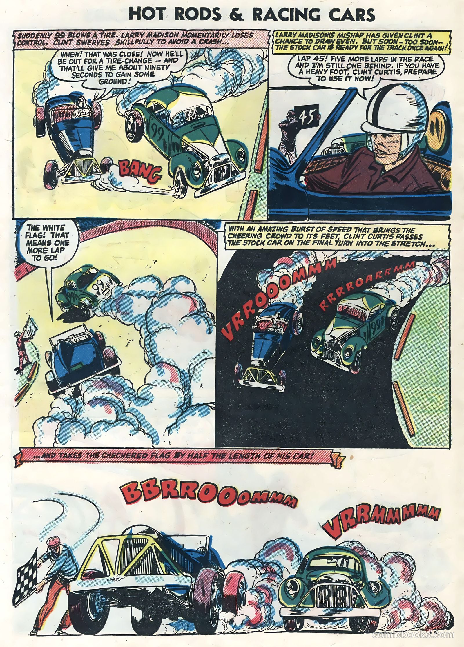 Hot Rods and Racing Cars #16 (1954) — page 20 of 36
