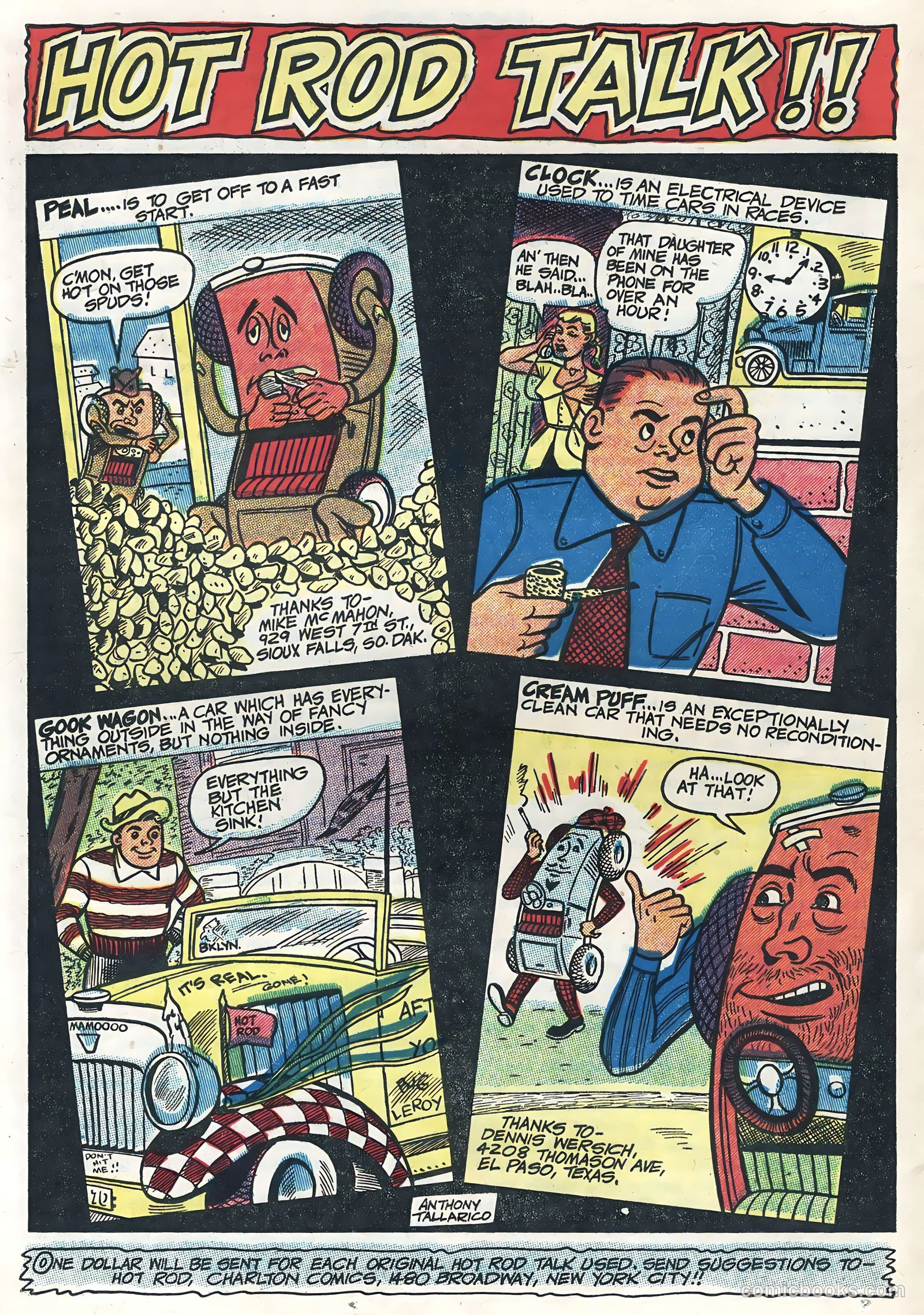 Hot Rods and Racing Cars #16 (1954) — page 24 of 36