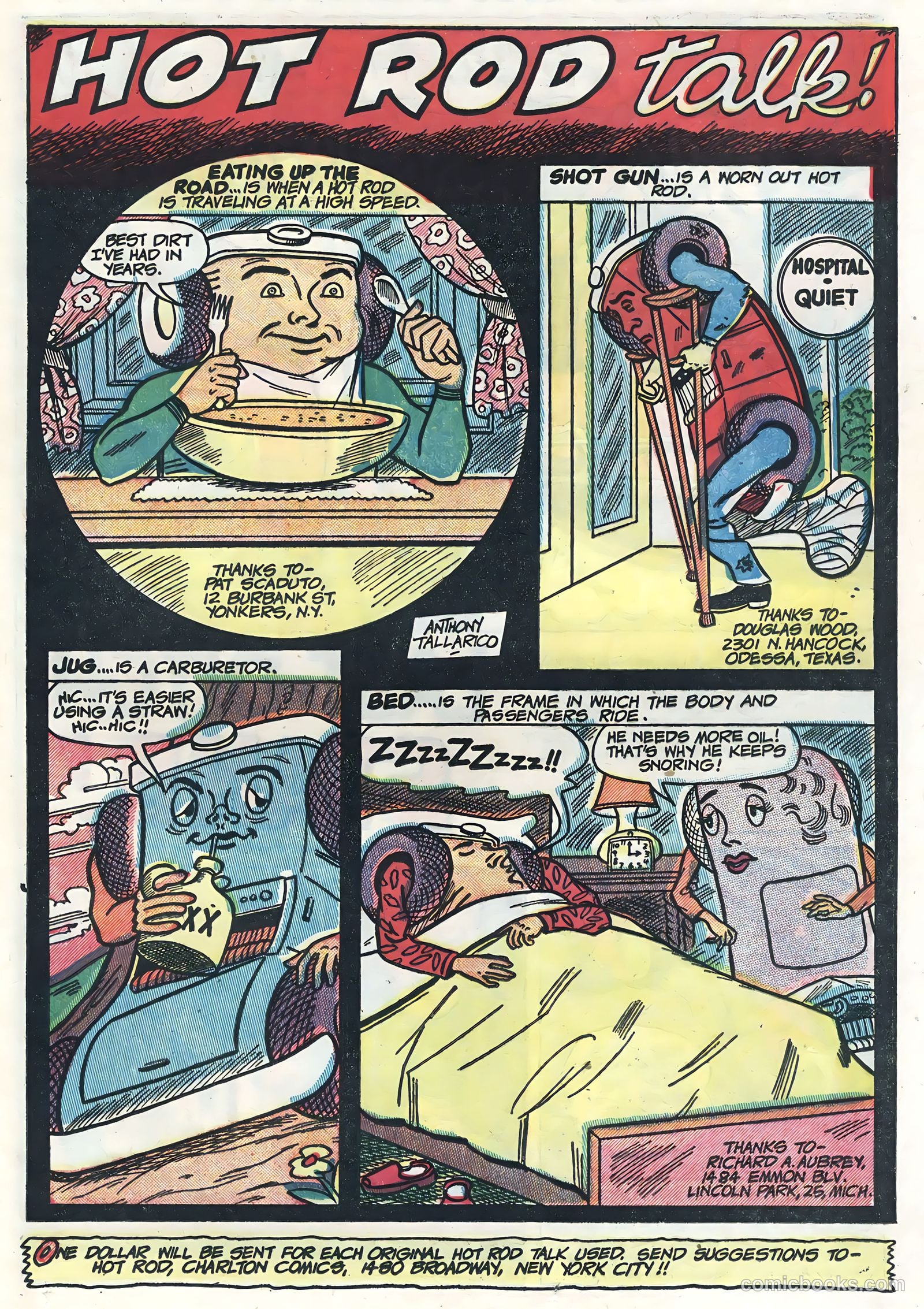 Hot Rods and Racing Cars #16 (1954) — page 25 of 36